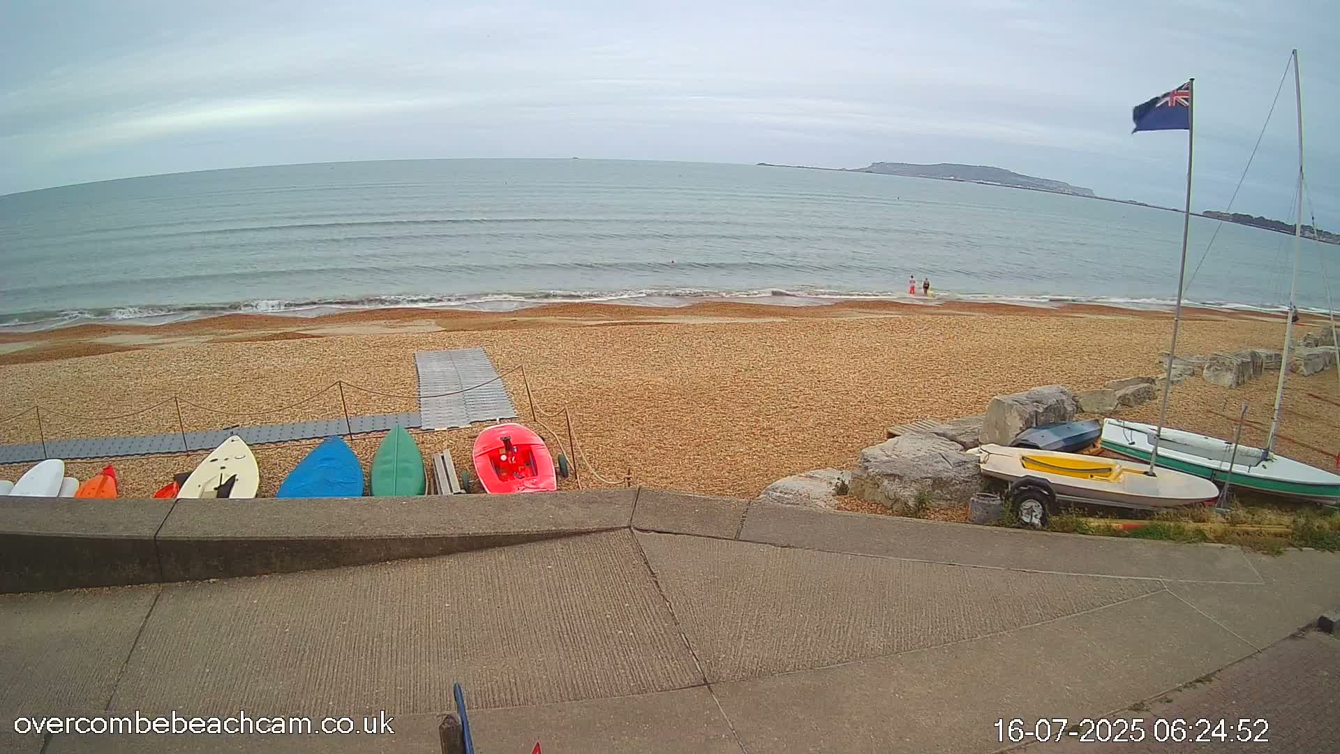 Overcombe - Weymouth Beach Live Cam - Weymouth, Dorset, South West, England, United Kingdom
