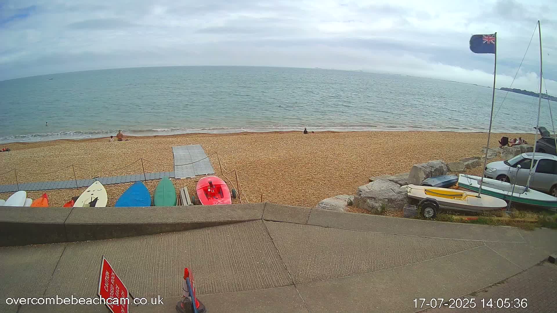Overcombe - Weymouth Beach Live Cam - Weymouth, Dorset, South West, England, United Kingdom