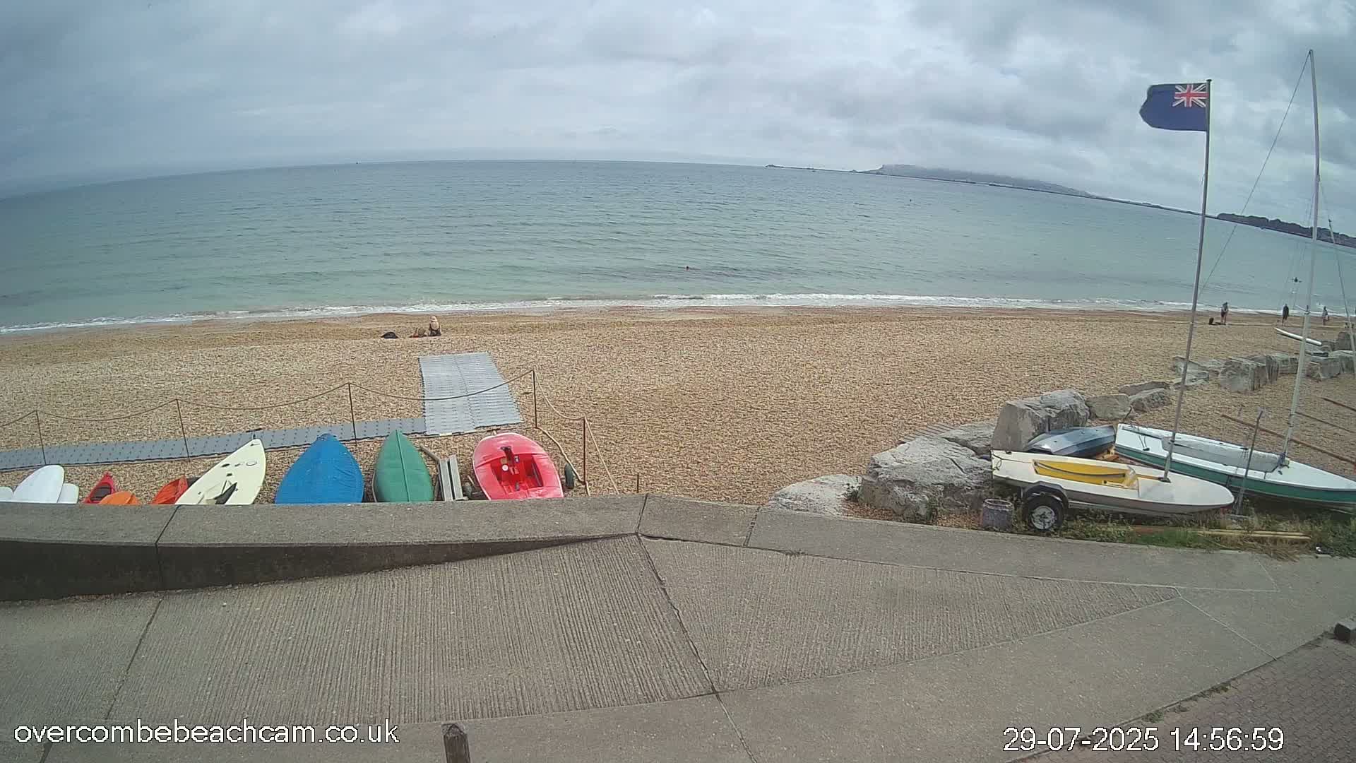 Overcombe - Weymouth Beach Live Cam - Weymouth, Dorset, South West, England, United Kingdom