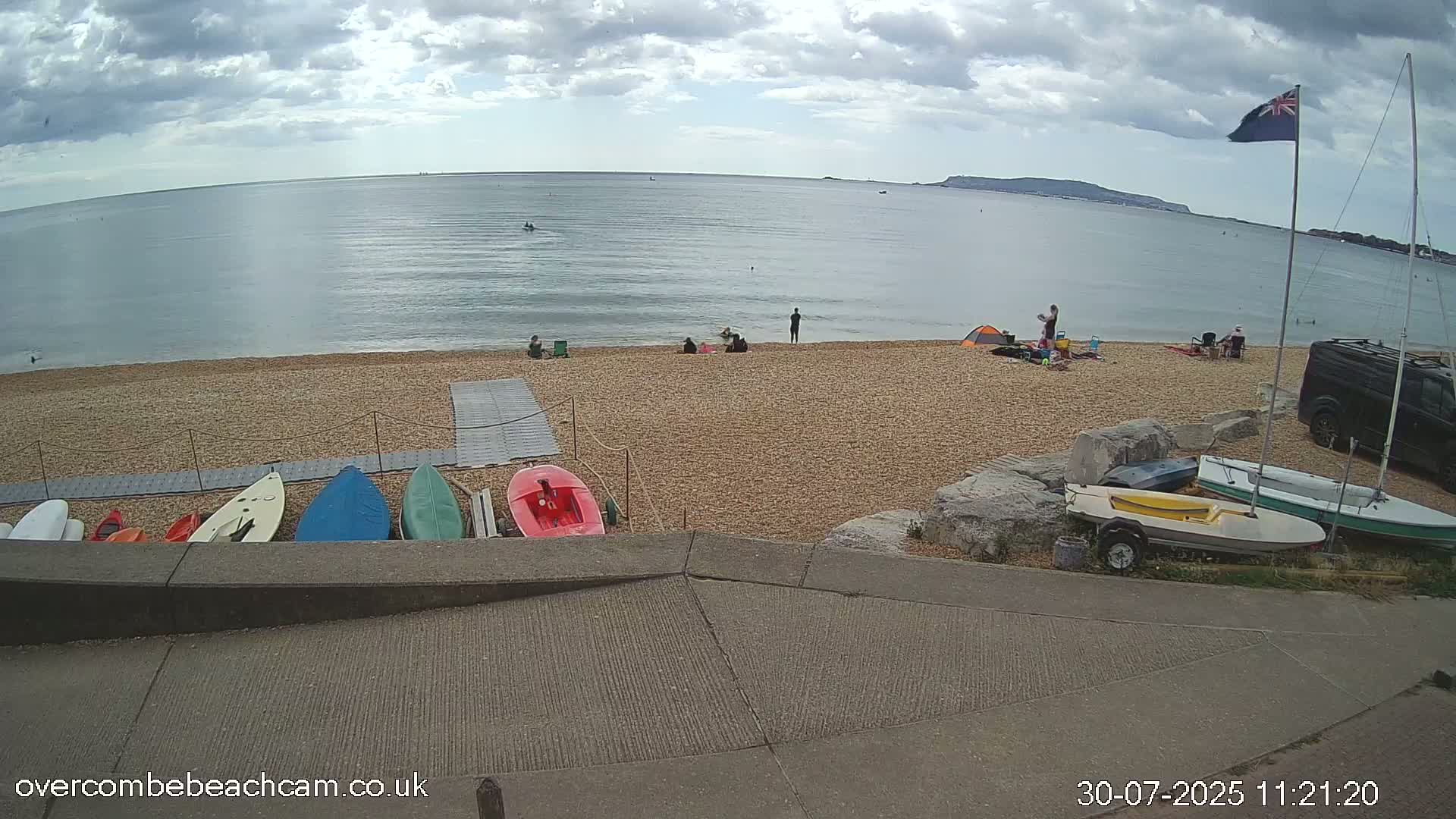 Overcombe - Weymouth Beach Live Cam - Weymouth, Dorset, South West, England, United Kingdom