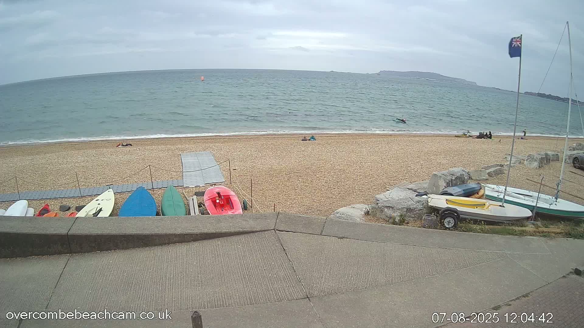 Overcombe - Weymouth Beach Live Cam - Weymouth, Dorset, South West, England, United Kingdom