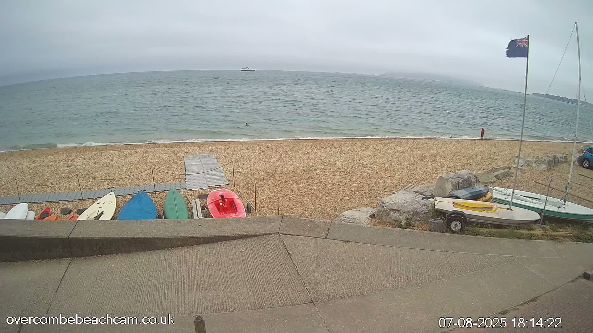 Overcombe - Weymouth Beach Live Cam - Weymouth, Dorset, South West, England, United Kingdom