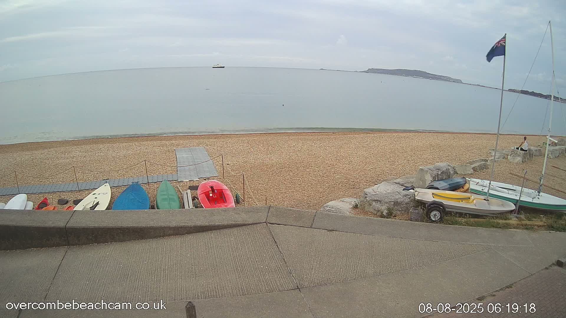 Overcombe - Weymouth Beach Live Cam - Weymouth, Dorset, South West, England, United Kingdom