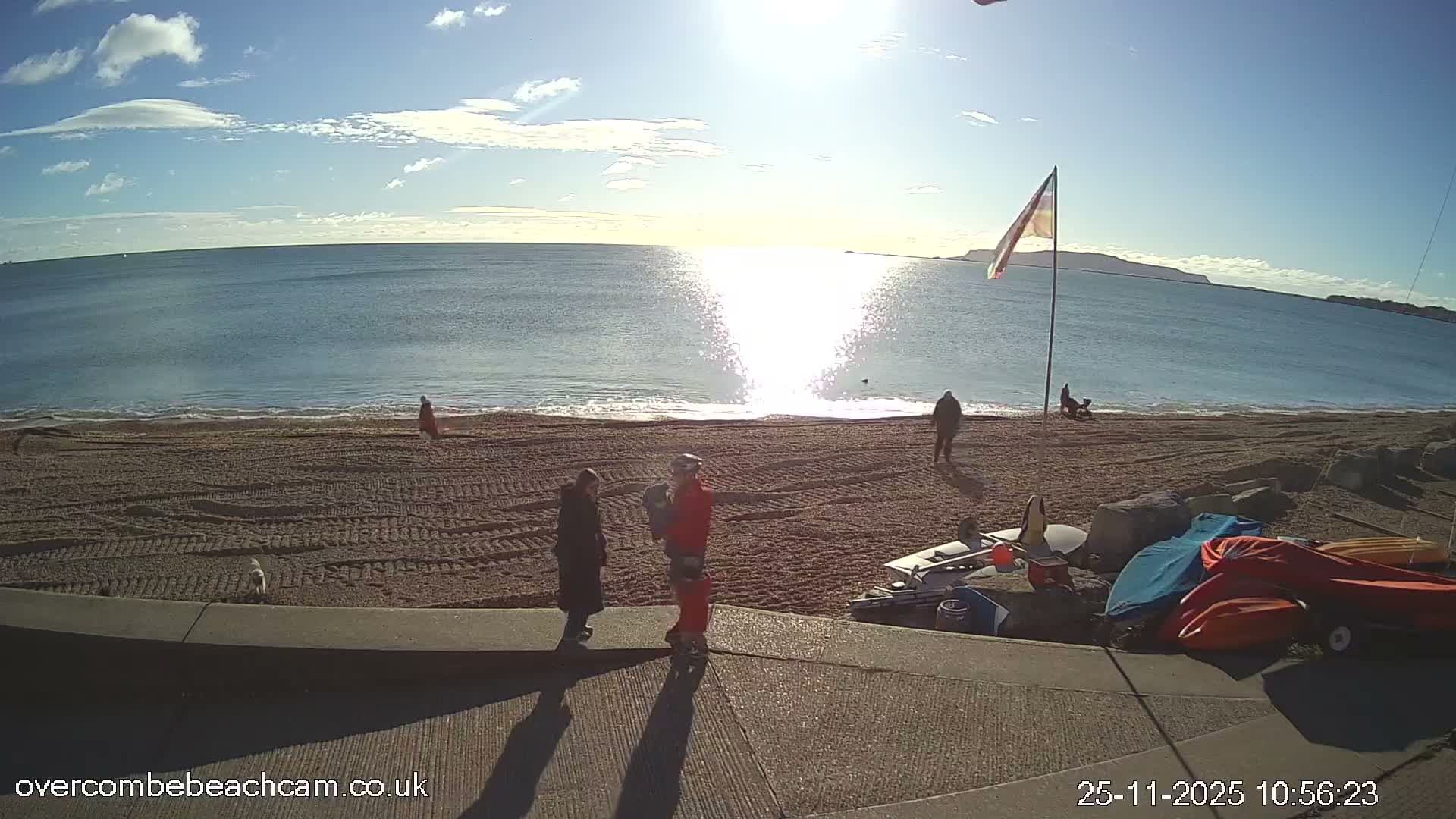 Overcombe - Weymouth Beach Live Cam - Weymouth, Dorset, South West, England, United Kingdom