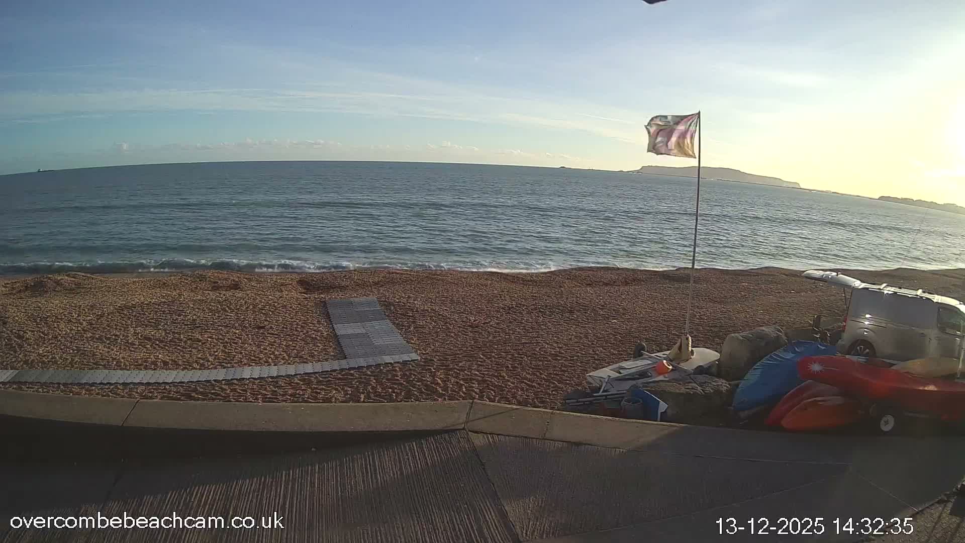 Overcombe - Weymouth Beach Live Cam - Weymouth, Dorset, South West, England, United Kingdom