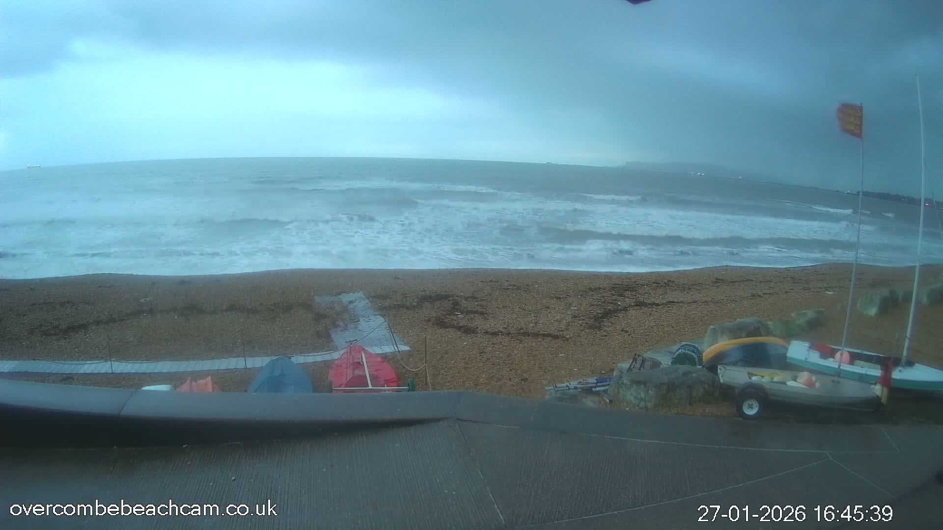 Overcombe - Weymouth Beach Live Cam - Weymouth, Dorset, South West, England, United Kingdom