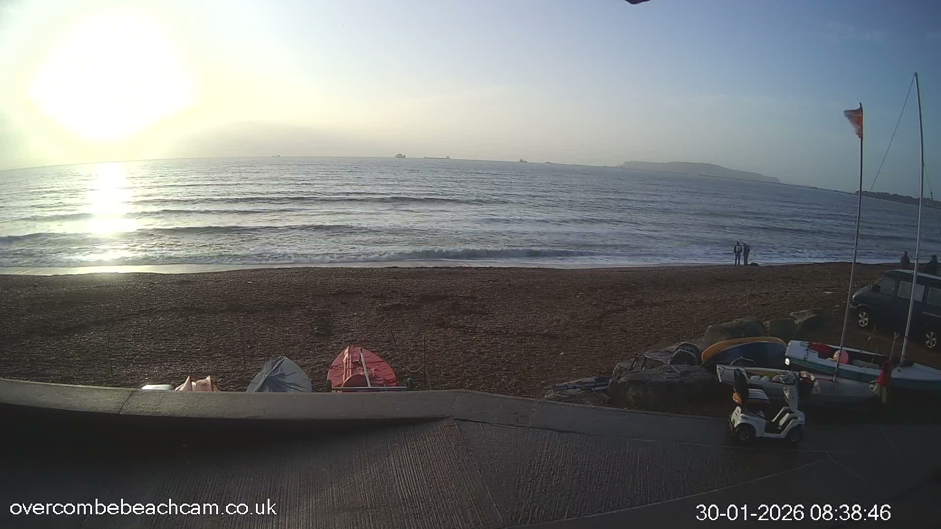 Overcombe - Weymouth Beach Live Cam - Weymouth, Dorset, South West, England, United Kingdom