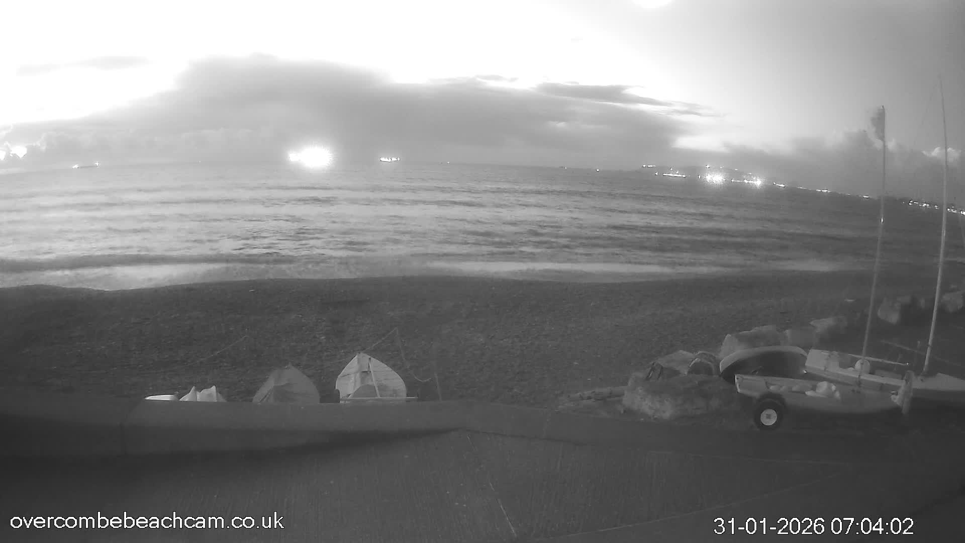 Overcombe - Weymouth Beach Live Cam - Weymouth, Dorset, South West, England, United Kingdom