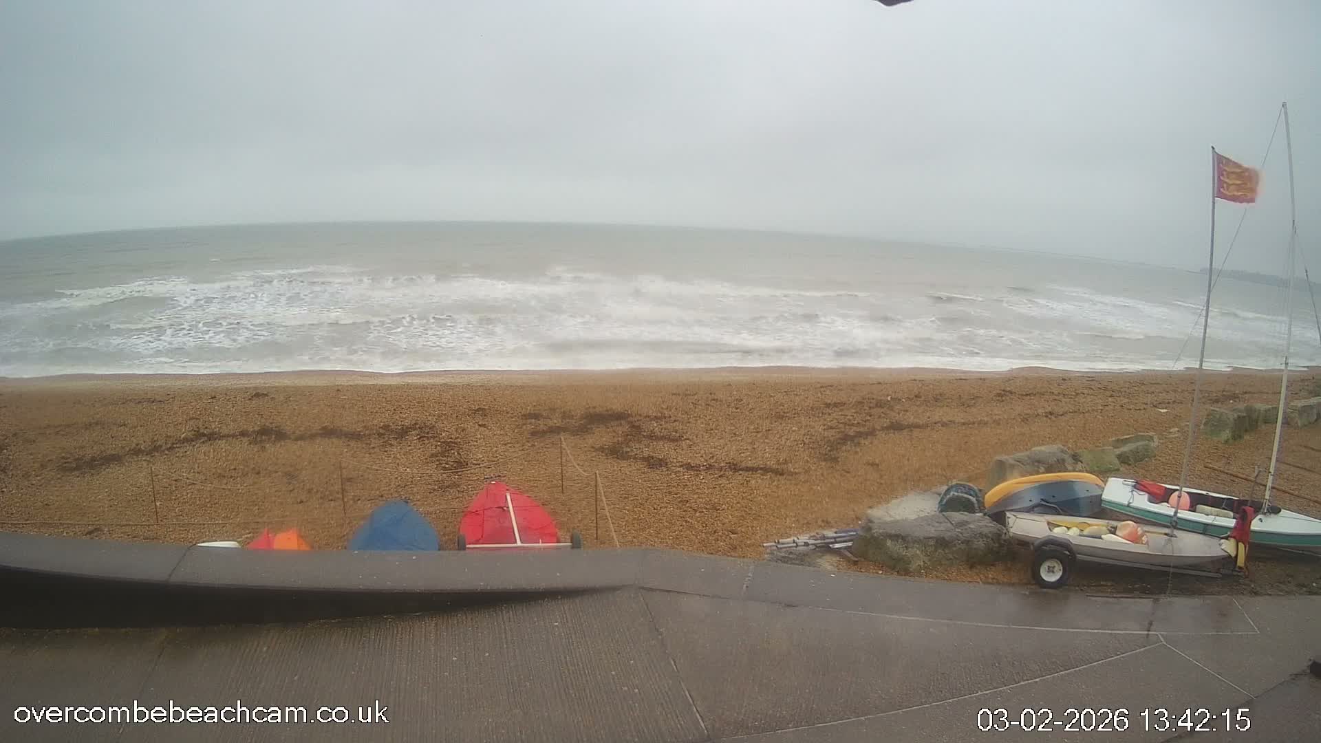 Overcombe - Weymouth Beach Live Cam - Weymouth, Dorset, South West, England, United Kingdom
