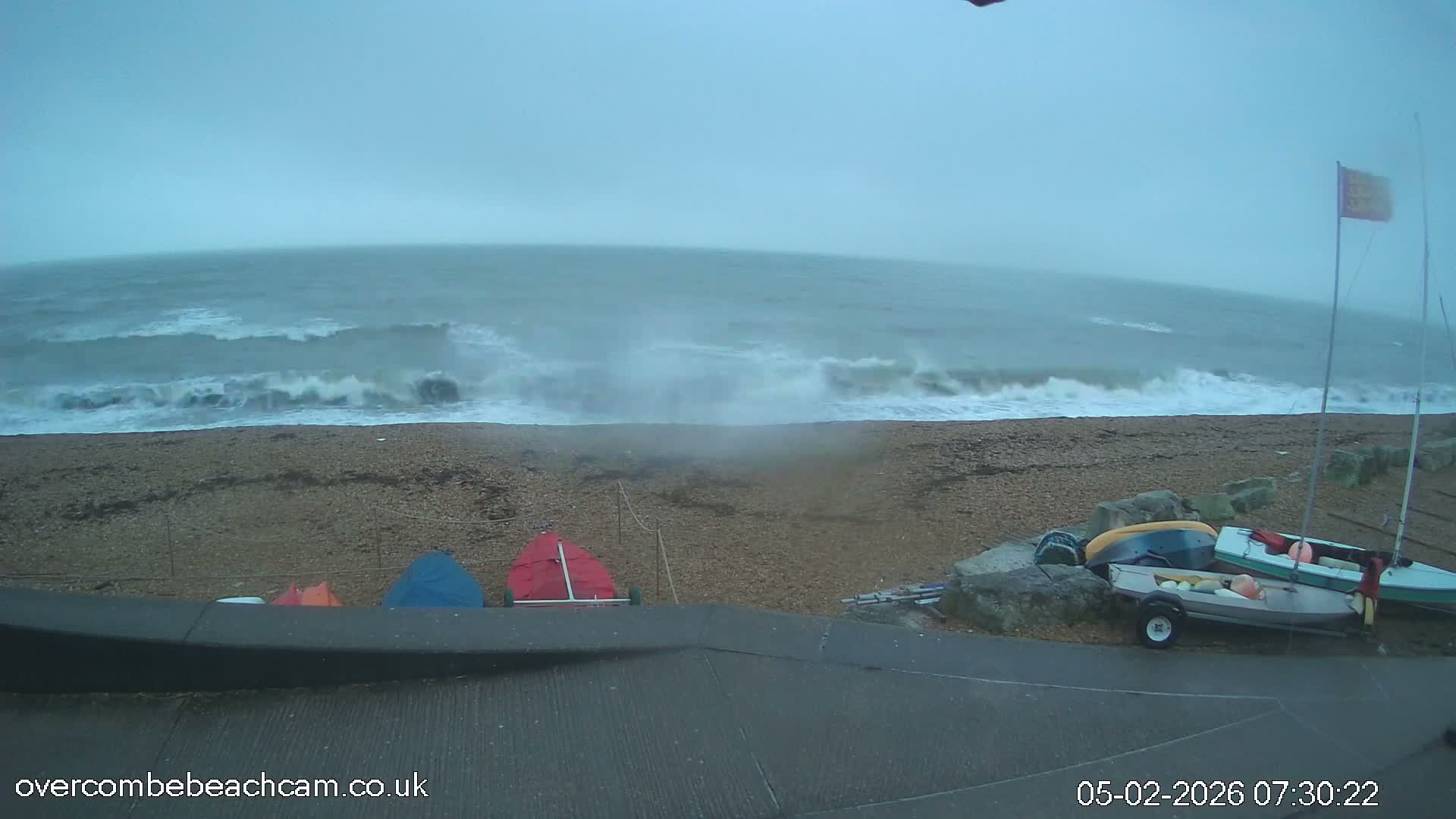 Overcombe - Weymouth Beach Live Cam - Weymouth, Dorset, South West, England, United Kingdom