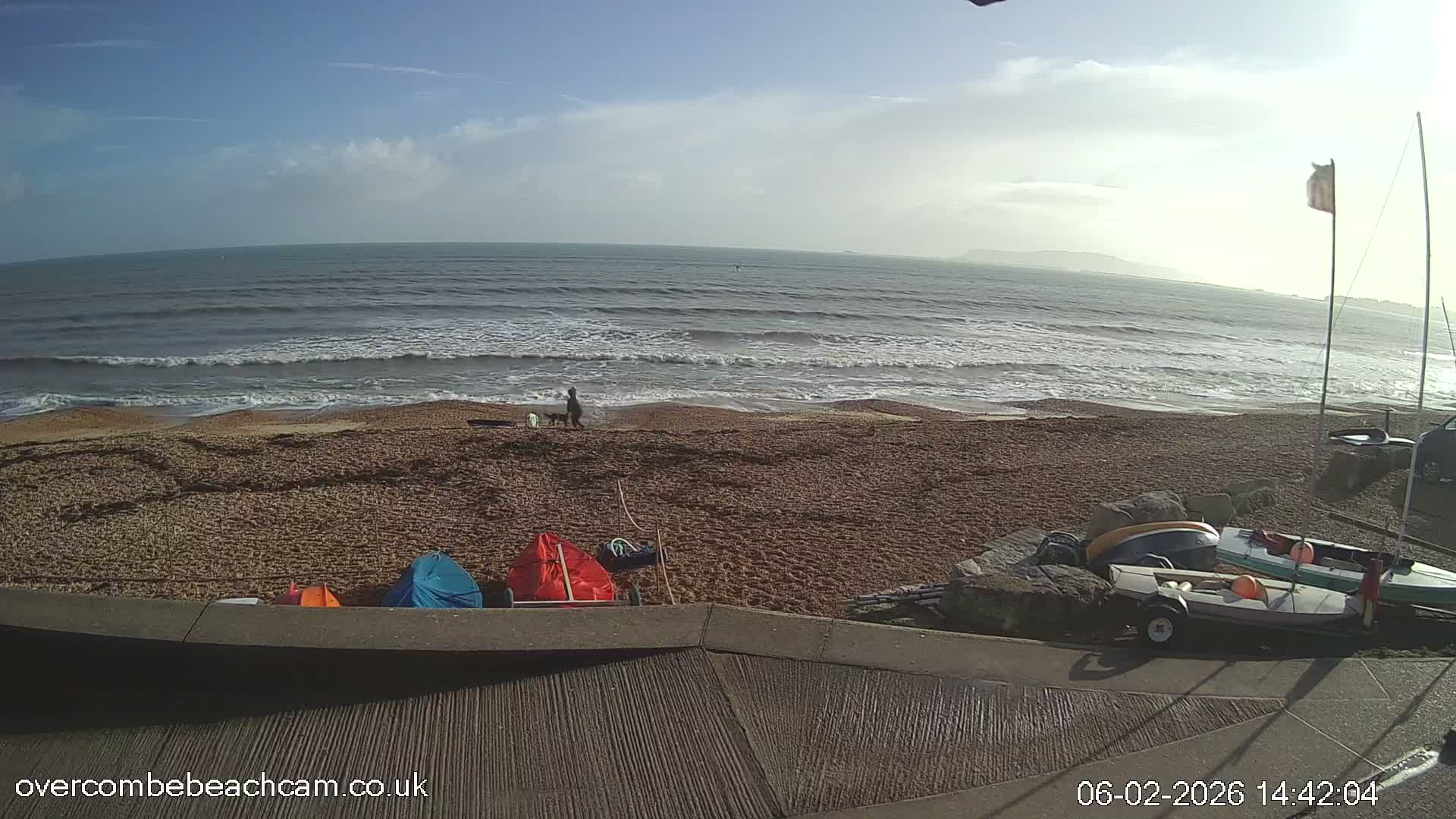 Overcombe - Weymouth Beach Live Cam - Weymouth, Dorset, South West, England, United Kingdom