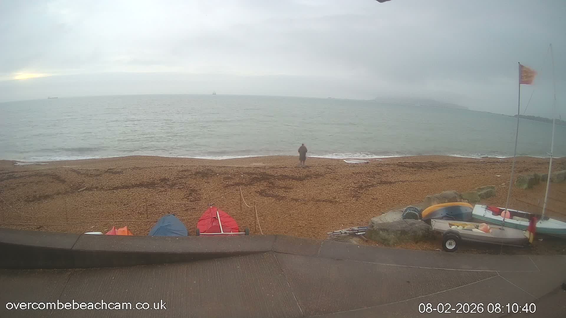 Overcombe - Weymouth Beach Live Cam - Weymouth, Dorset, South West, England, United Kingdom