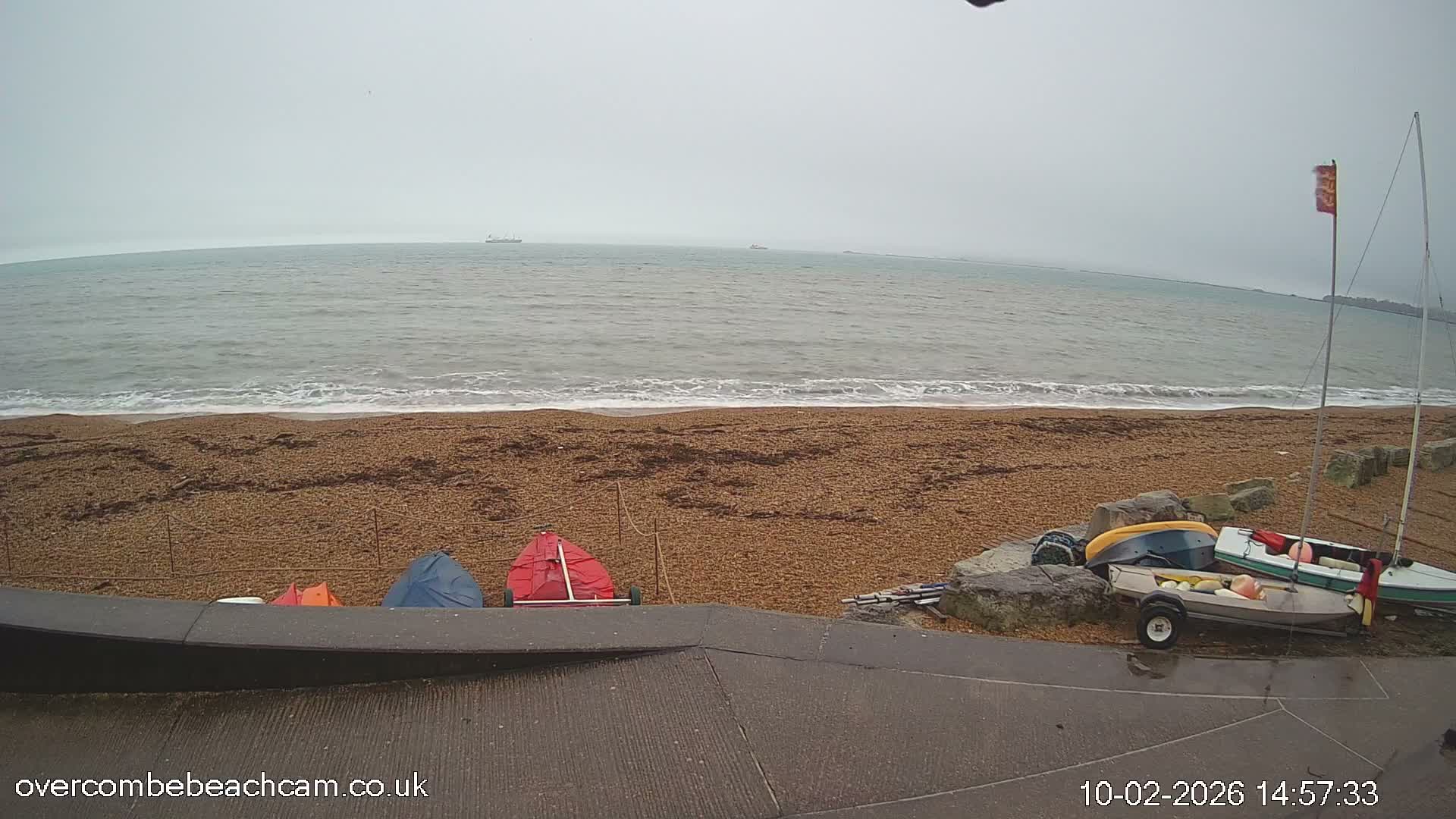 Overcombe - Weymouth Beach Live Cam - Weymouth, Dorset, South West, England, United Kingdom