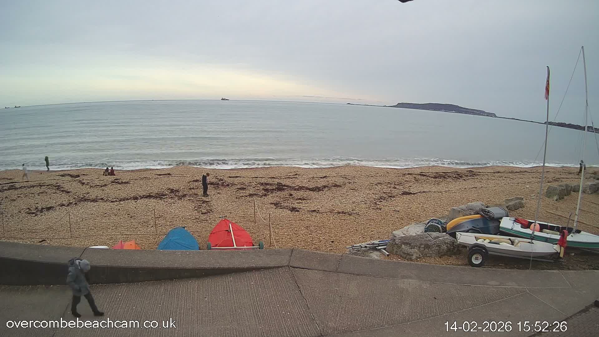 Overcombe - Weymouth Beach Live Cam - Weymouth, Dorset, South West, England, United Kingdom