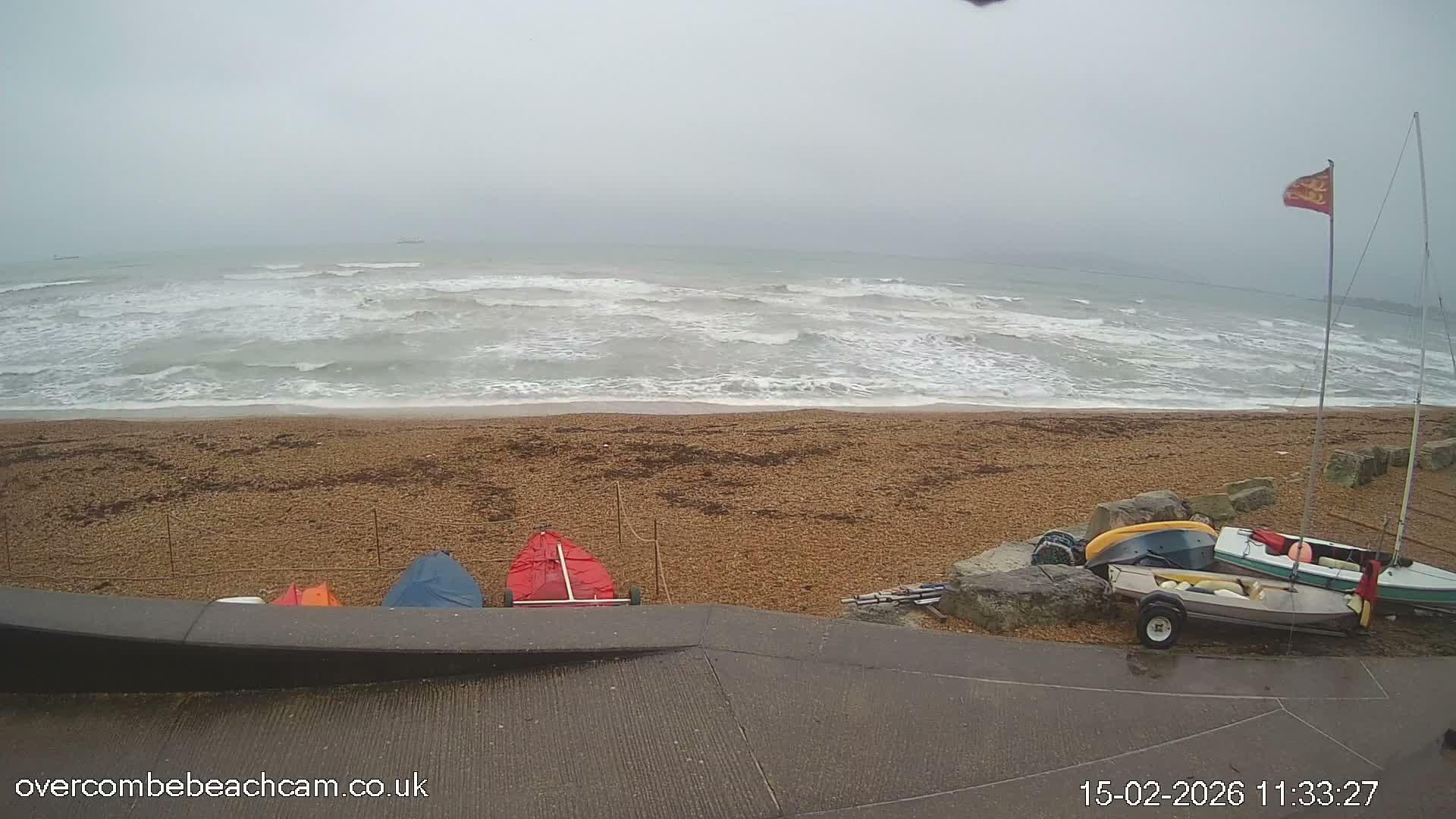 Overcombe - Weymouth Beach Live Cam - Weymouth, Dorset, South West, England, United Kingdom