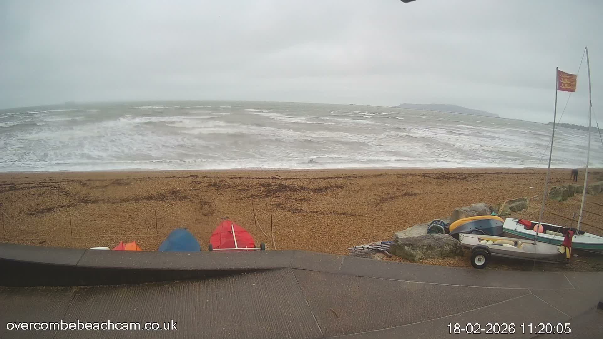 Overcombe - Weymouth Beach Live Cam - Weymouth, Dorset, South West, England, United Kingdom