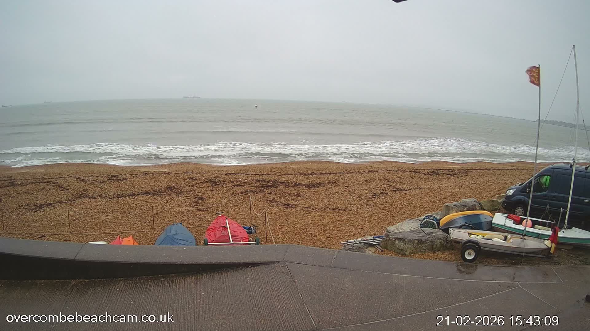 Overcombe - Weymouth Beach Live Cam - Weymouth, Dorset, South West, England, United Kingdom