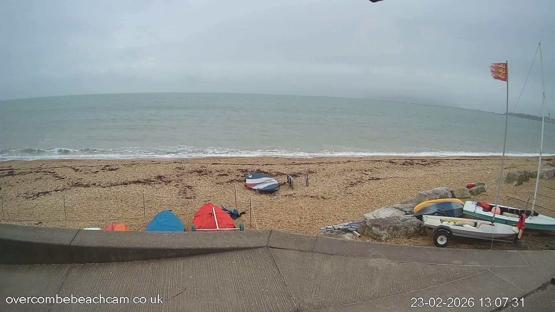 Overcombe - Weymouth Beach Live Cam - Weymouth, Dorset, South West, England, United Kingdom
