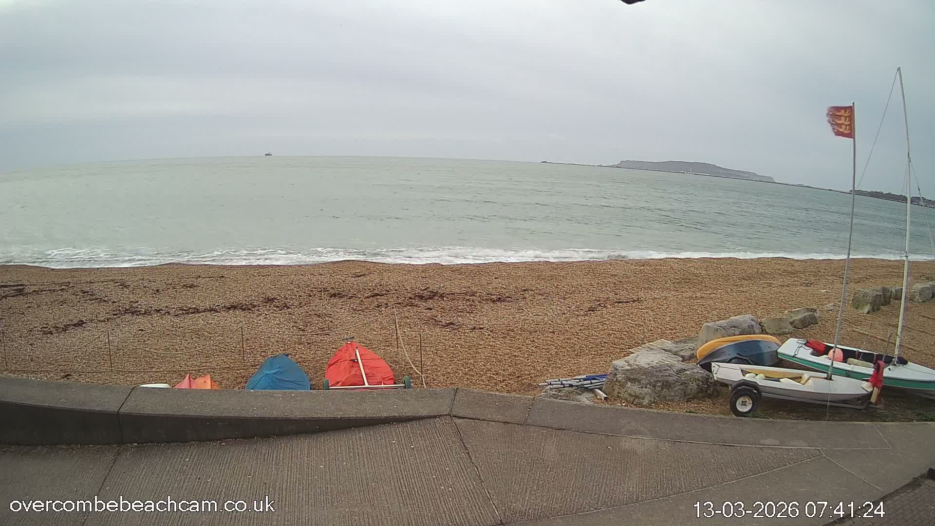 Overcombe - Weymouth Beach Live Cam - Weymouth, Dorset, South West, England, United Kingdom