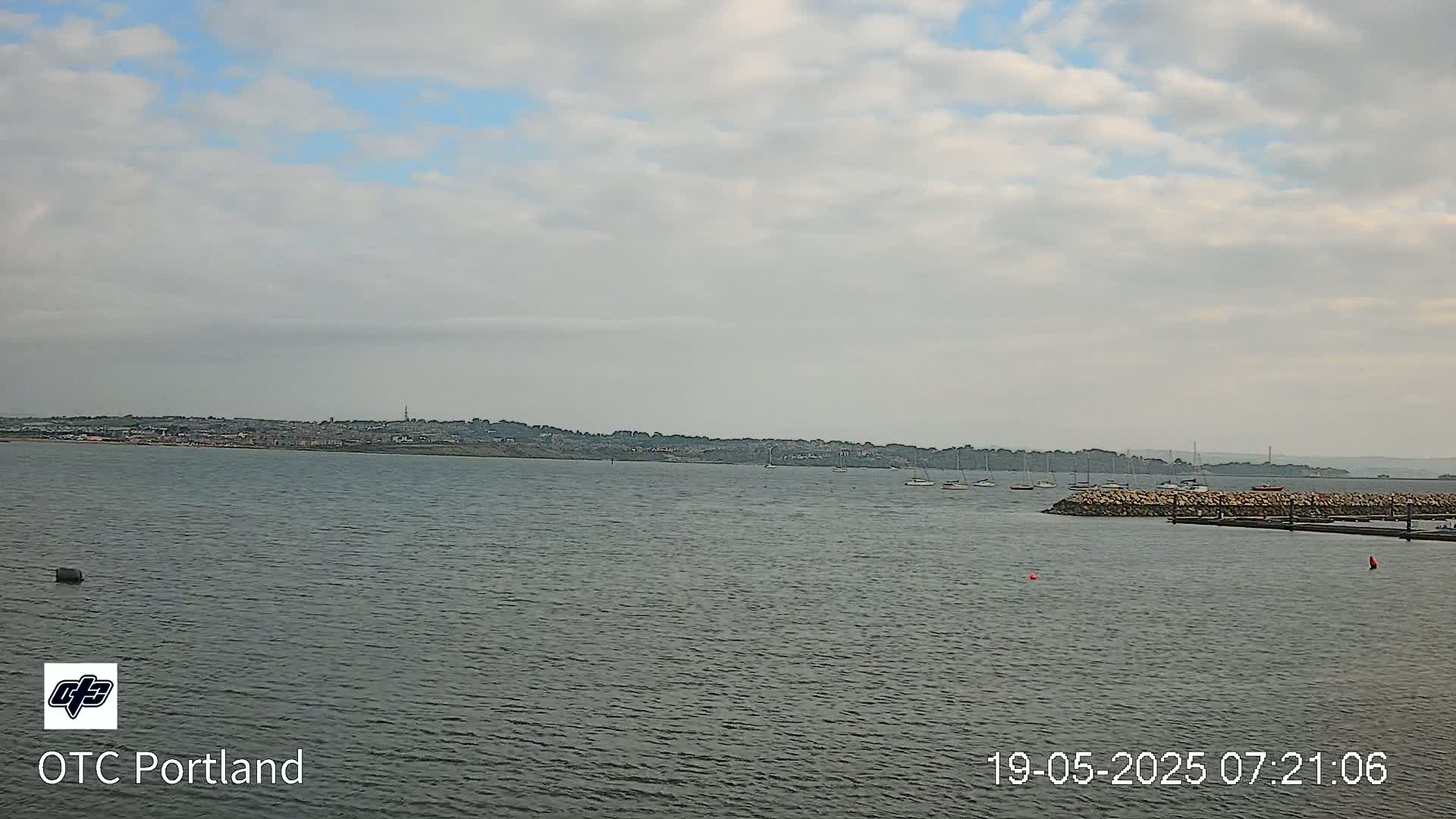 Portland Island Harbour & Weymouth City Live Cam - Portland, Dorset, Sout West, England, United Kingdom