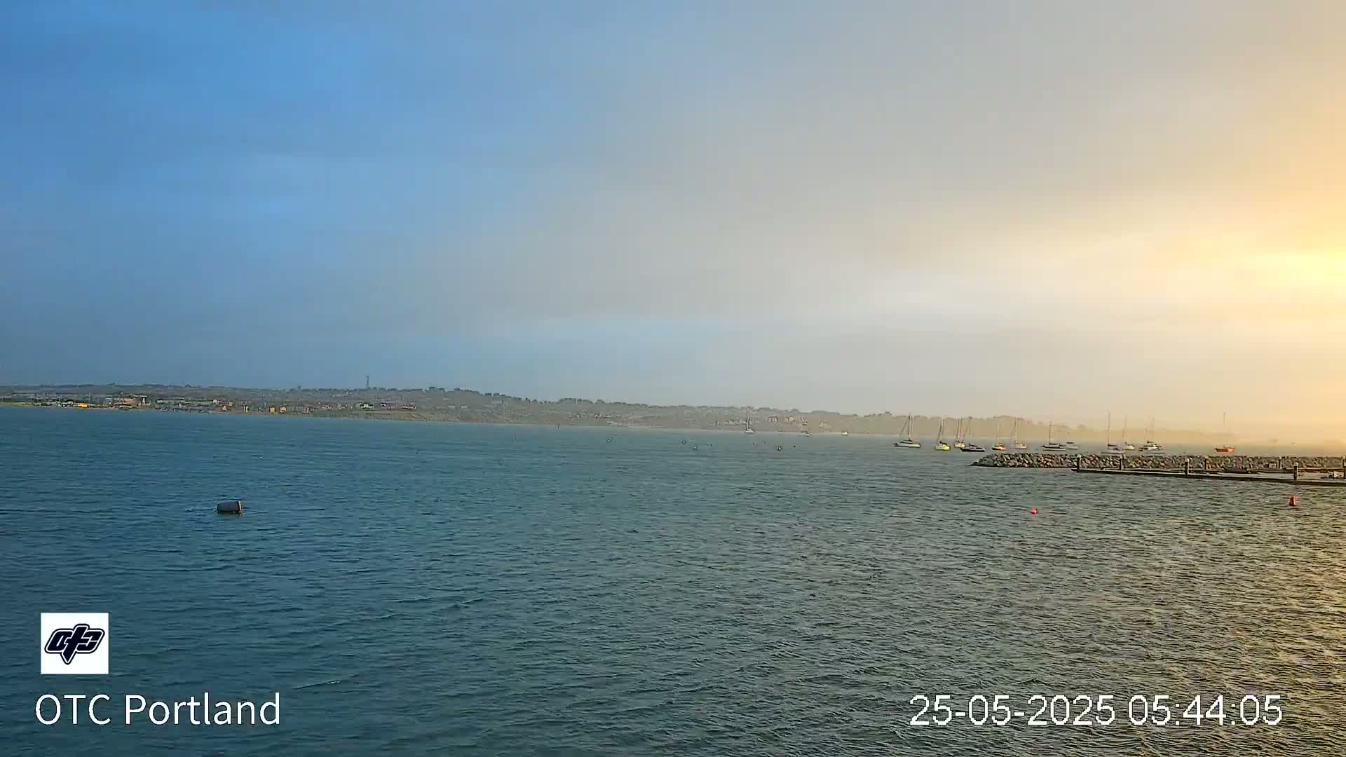 Portland Island Harbour & Weymouth City Live Cam - Portland, Dorset, Sout West, England, United Kingdom