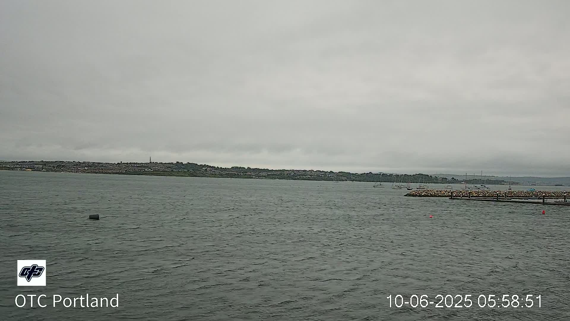 Portland Island Harbour & Weymouth City Live Cam - Portland, Dorset, Sout West, England, United Kingdom