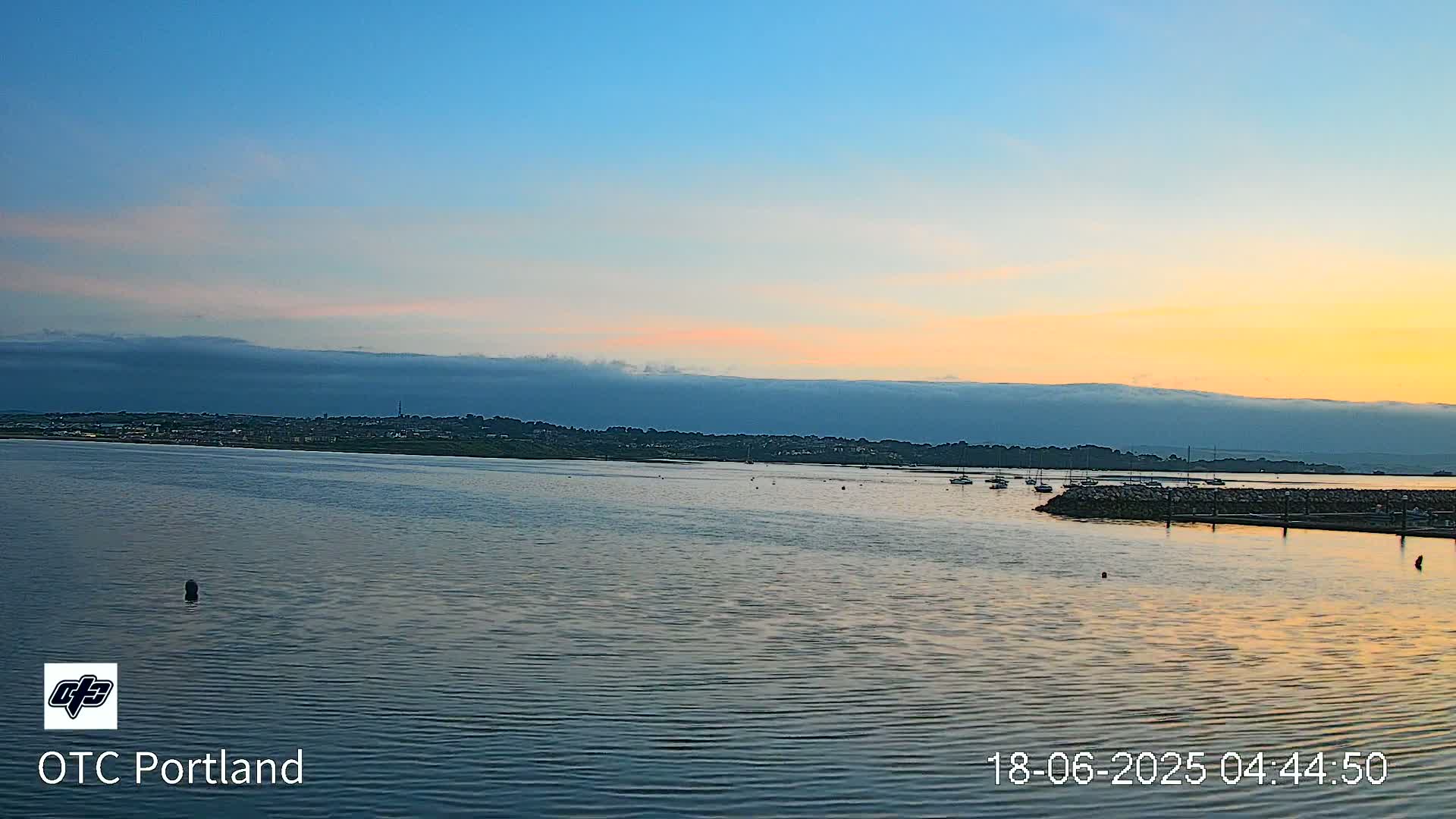 Portland Island Harbour & Weymouth City Live Cam - Portland, Dorset, Sout West, England, United Kingdom