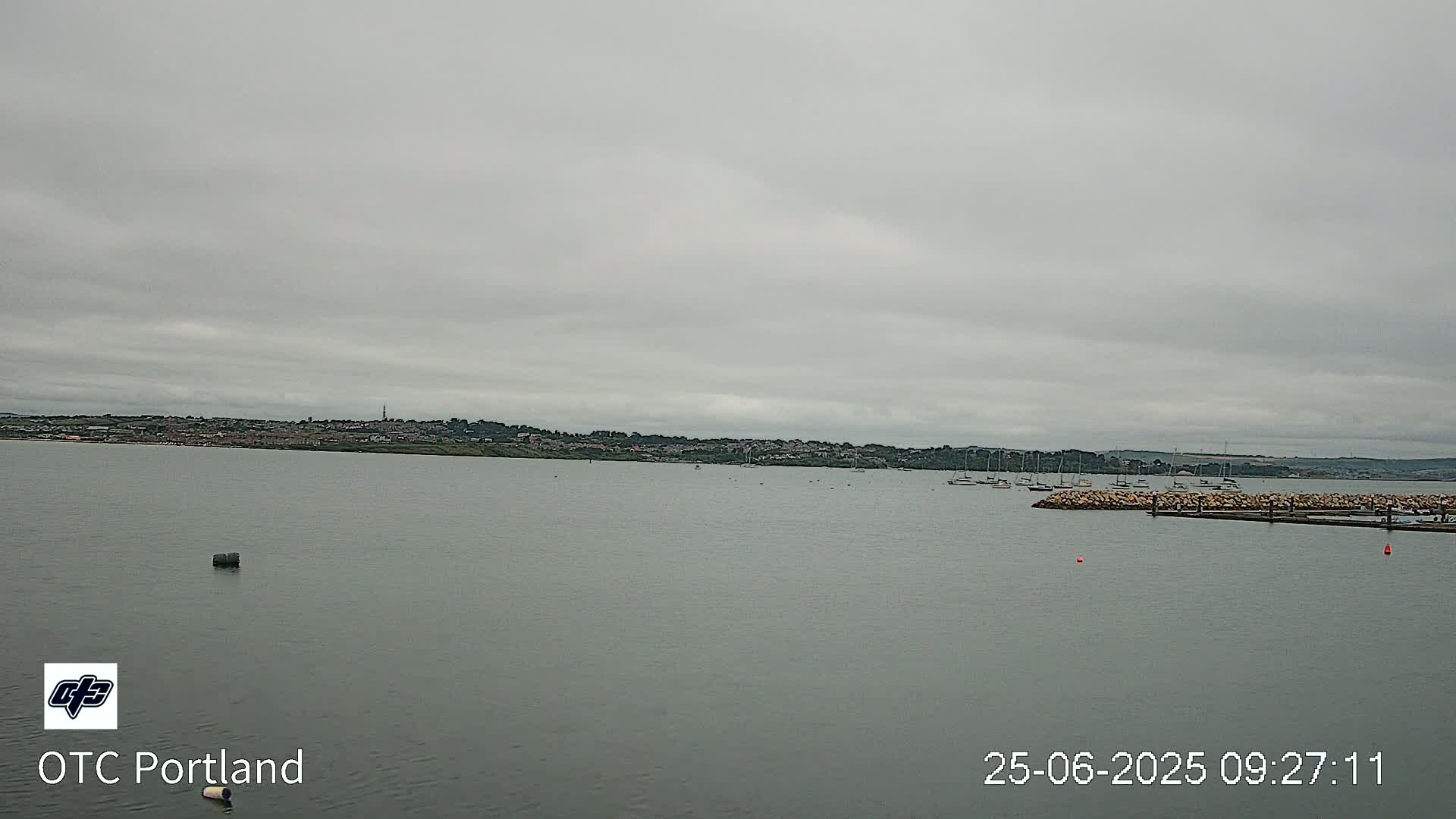 Portland Island Harbour & Weymouth City Live Cam - Portland, Dorset, Sout West, England, United Kingdom