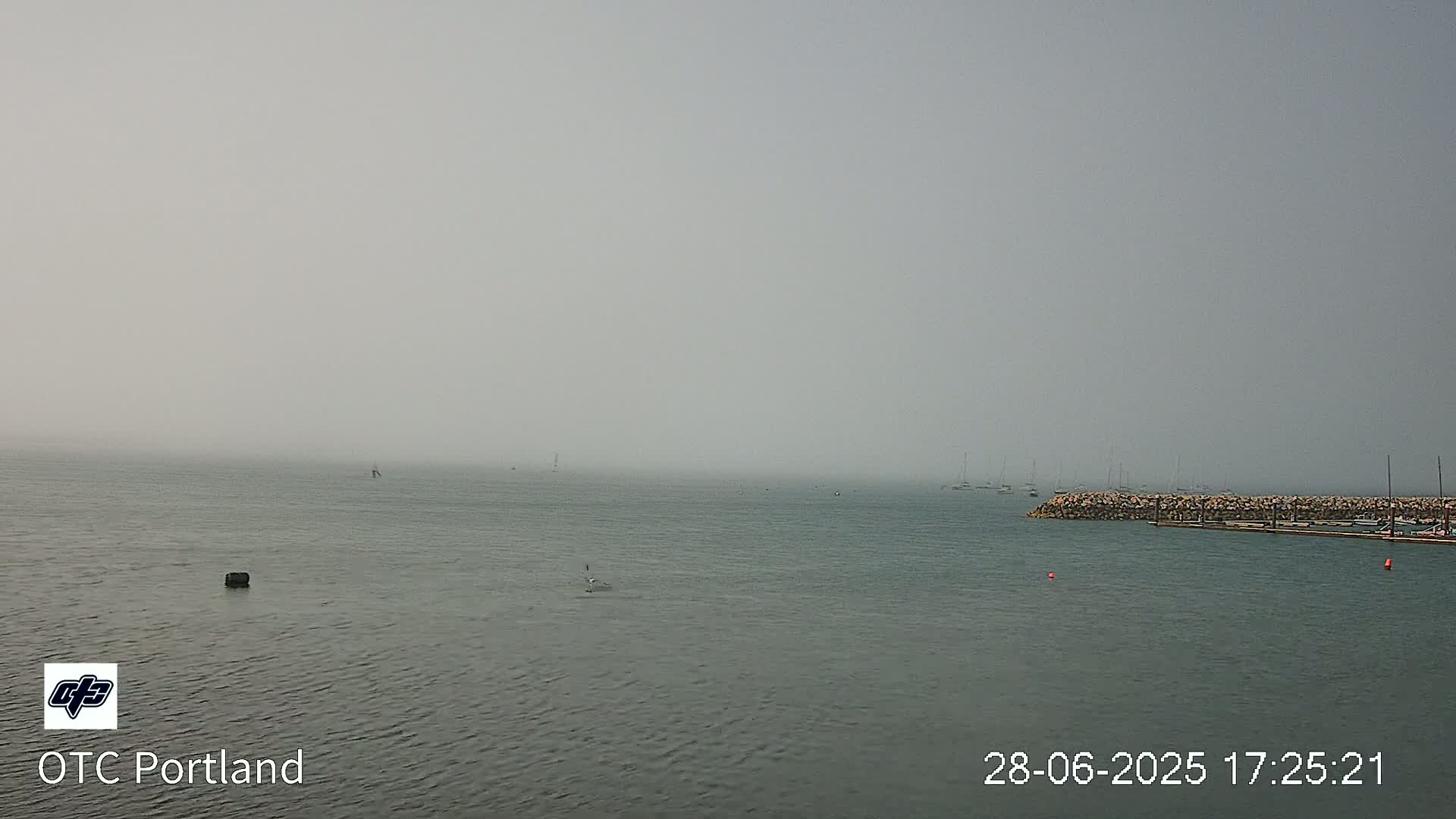 Portland Island Harbour & Weymouth City Live Cam - Portland, Dorset, Sout West, England, United Kingdom
