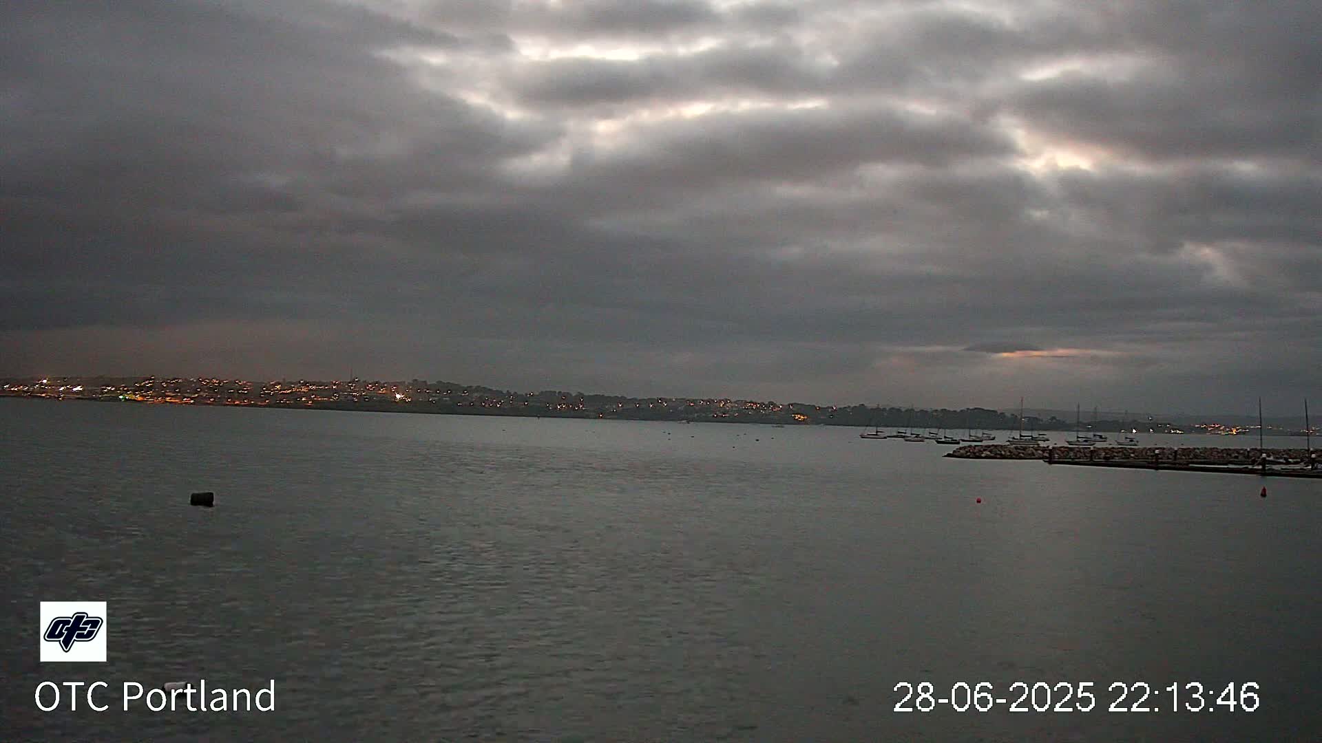 Portland Island Harbour & Weymouth City Live Cam - Portland, Dorset, Sout West, England, United Kingdom