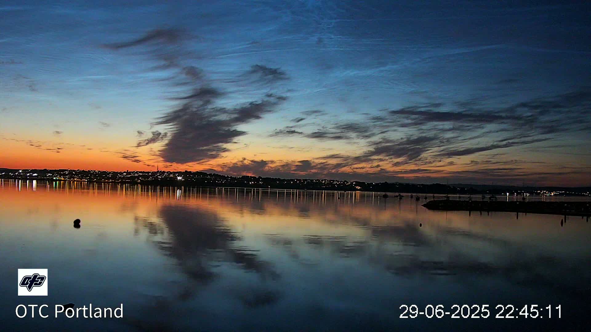 Portland Island Harbour & Weymouth City Live Cam - Portland, Dorset, Sout West, England, United Kingdom