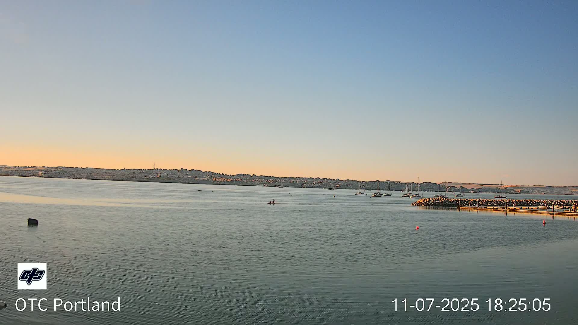 Portland Island Harbour & Weymouth City Live Cam - Portland, Dorset, Sout West, England, United Kingdom