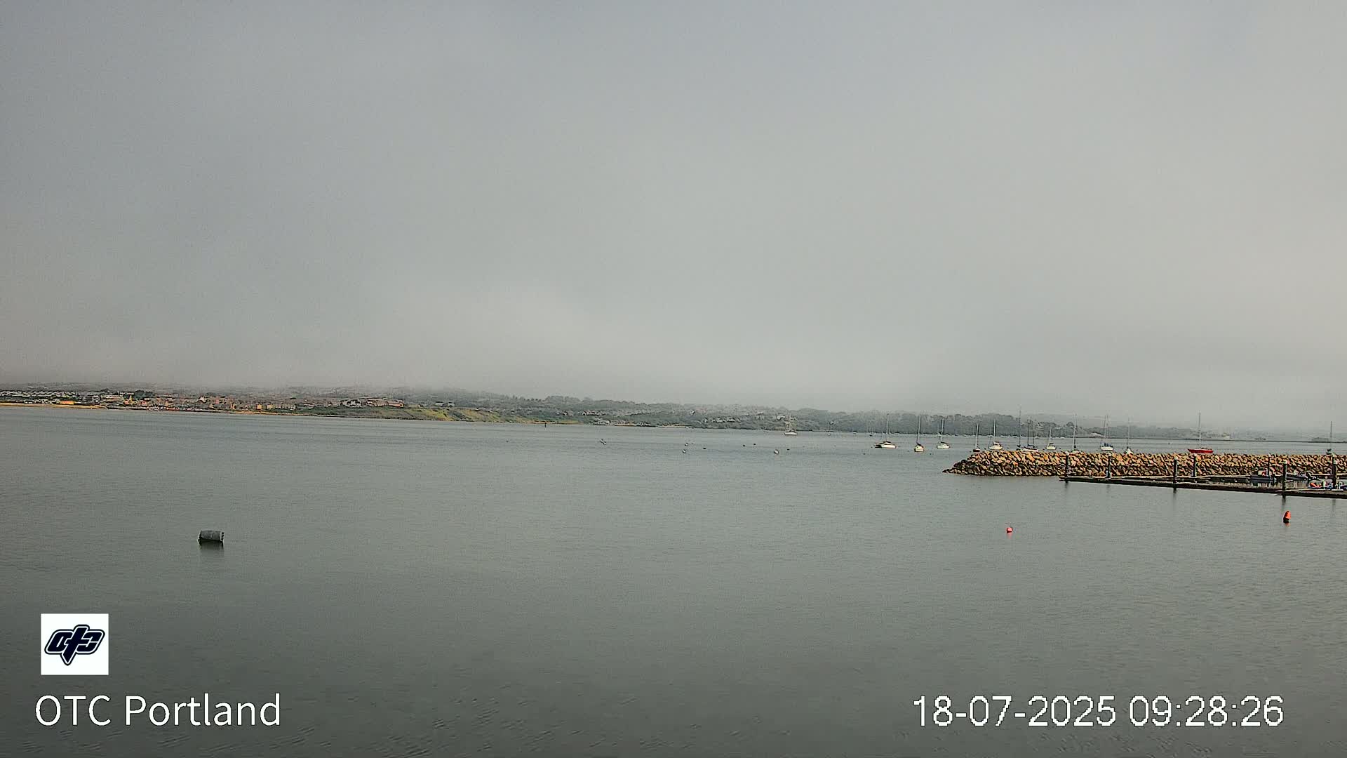 Portland Island Harbour & Weymouth City Live Cam - Portland, Dorset, Sout West, England, United Kingdom