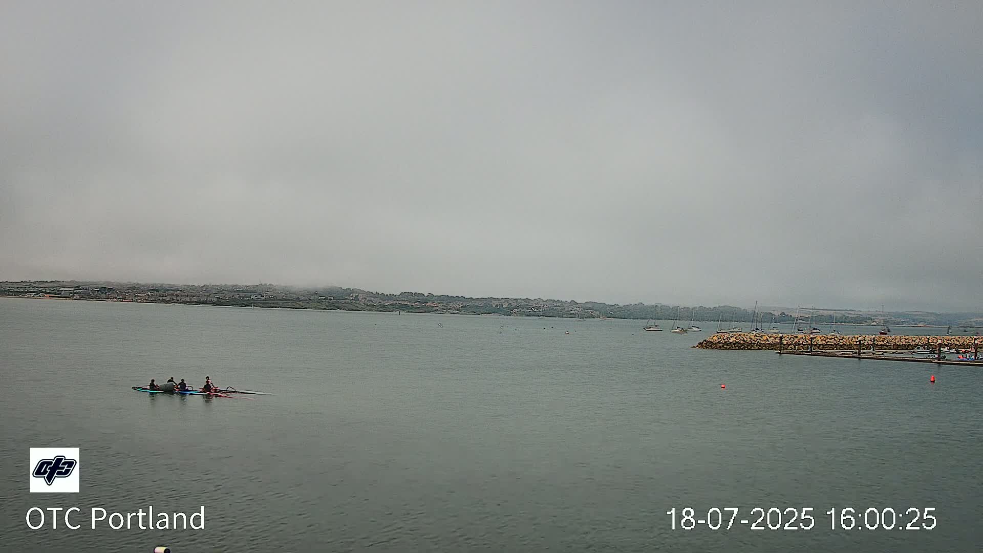 Portland Island Harbour & Weymouth City Live Cam - Portland, Dorset, Sout West, England, United Kingdom