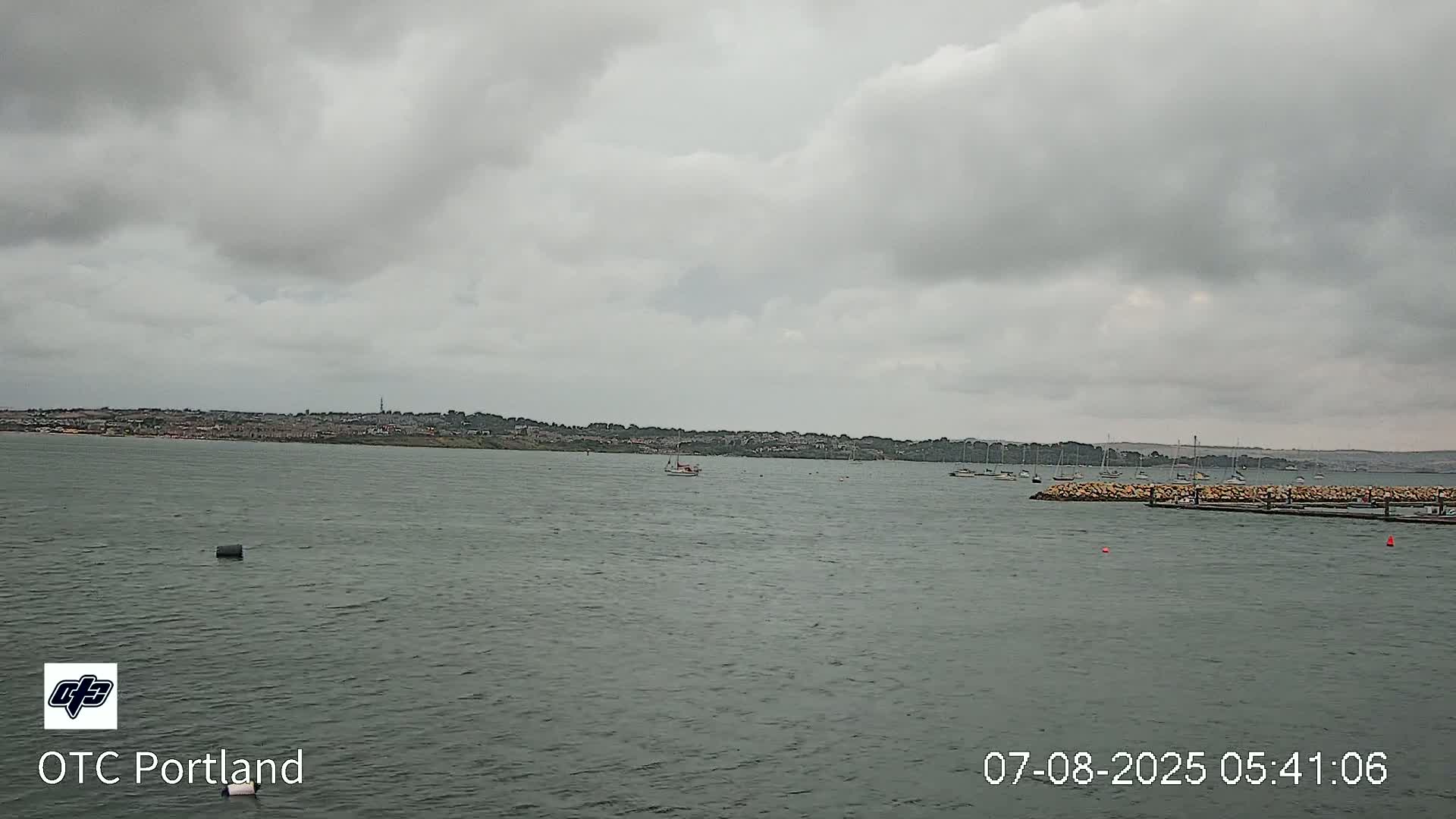 Portland Island Harbour & Weymouth City Live Cam - Portland, Dorset, Sout West, England, United Kingdom