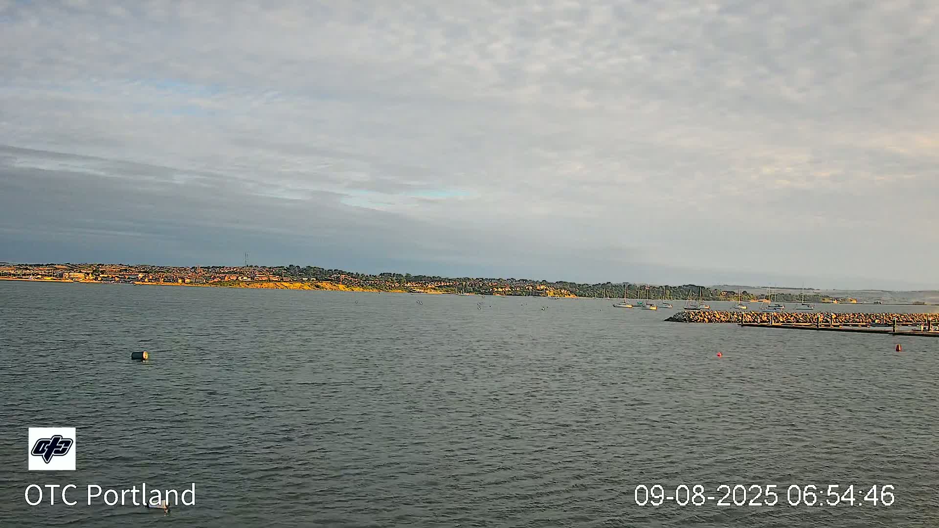 Portland Island Harbour & Weymouth City Live Cam - Portland, Dorset, Sout West, England, United Kingdom