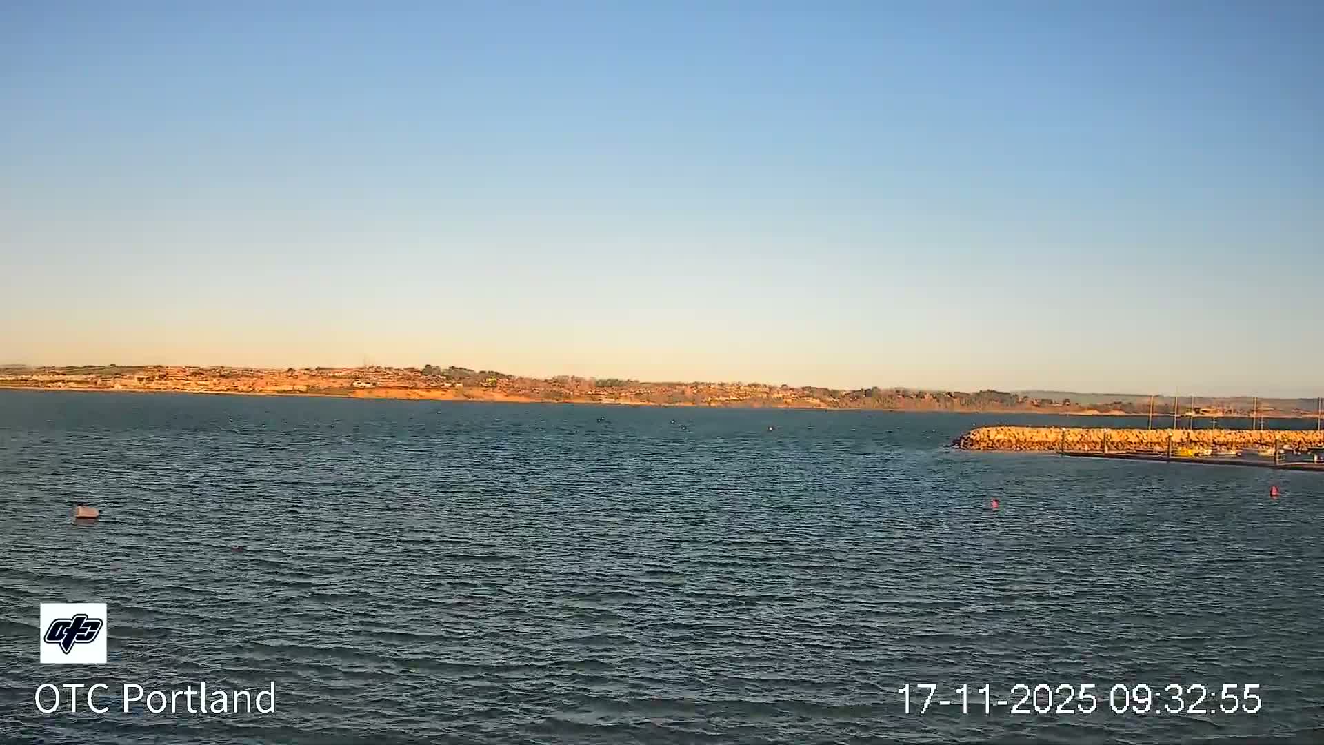 Portland Island Harbour & Weymouth City Live Cam - Portland, Dorset, Sout West, England, United Kingdom