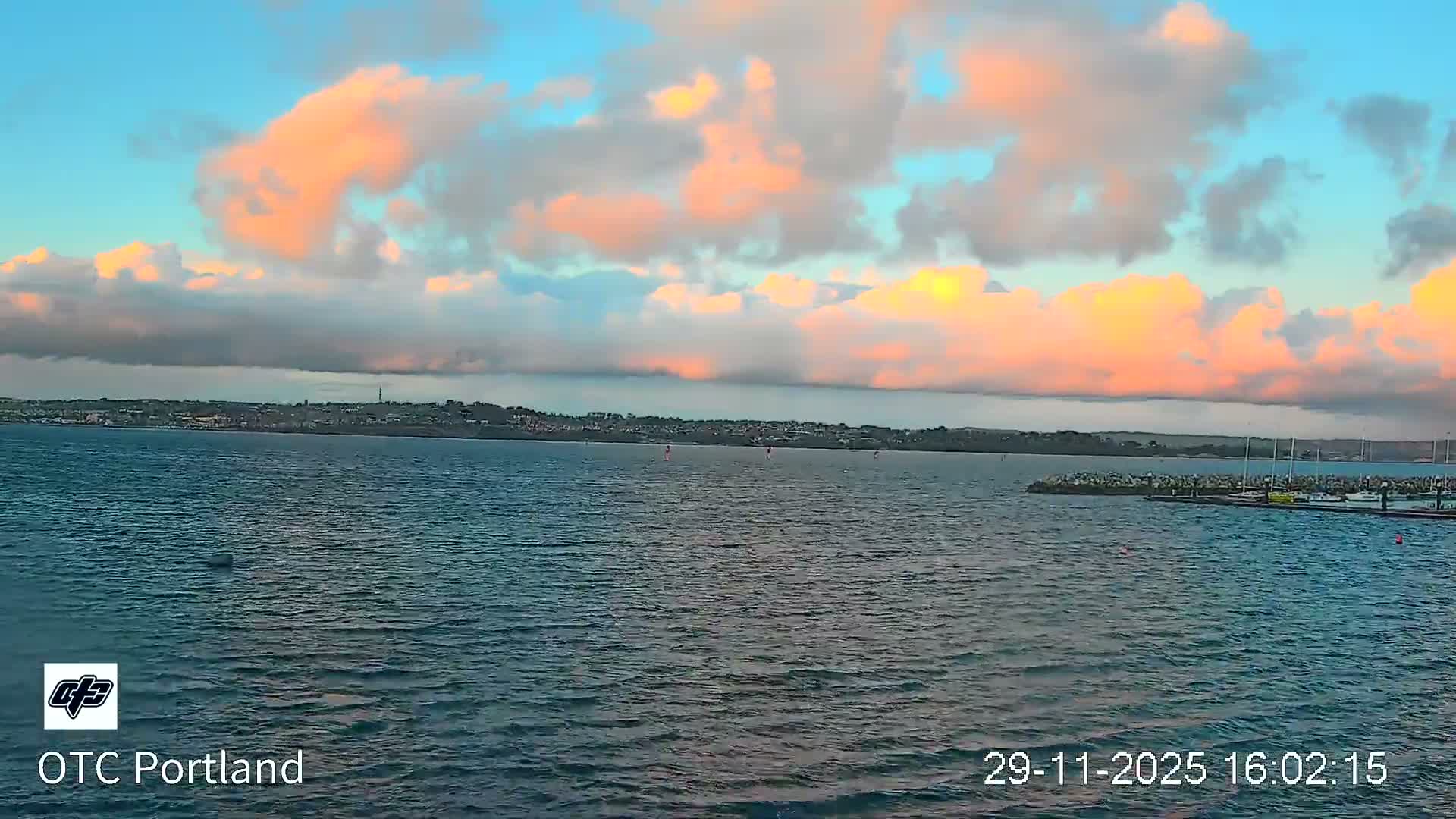 Portland Island Harbour & Weymouth City Live Cam - Portland, Dorset, Sout West, England, United Kingdom