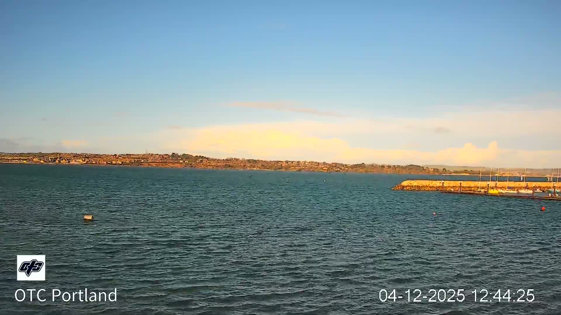 Portland Island Harbour & Weymouth City Live Cam - Portland, Dorset, Sout West, England, United Kingdom