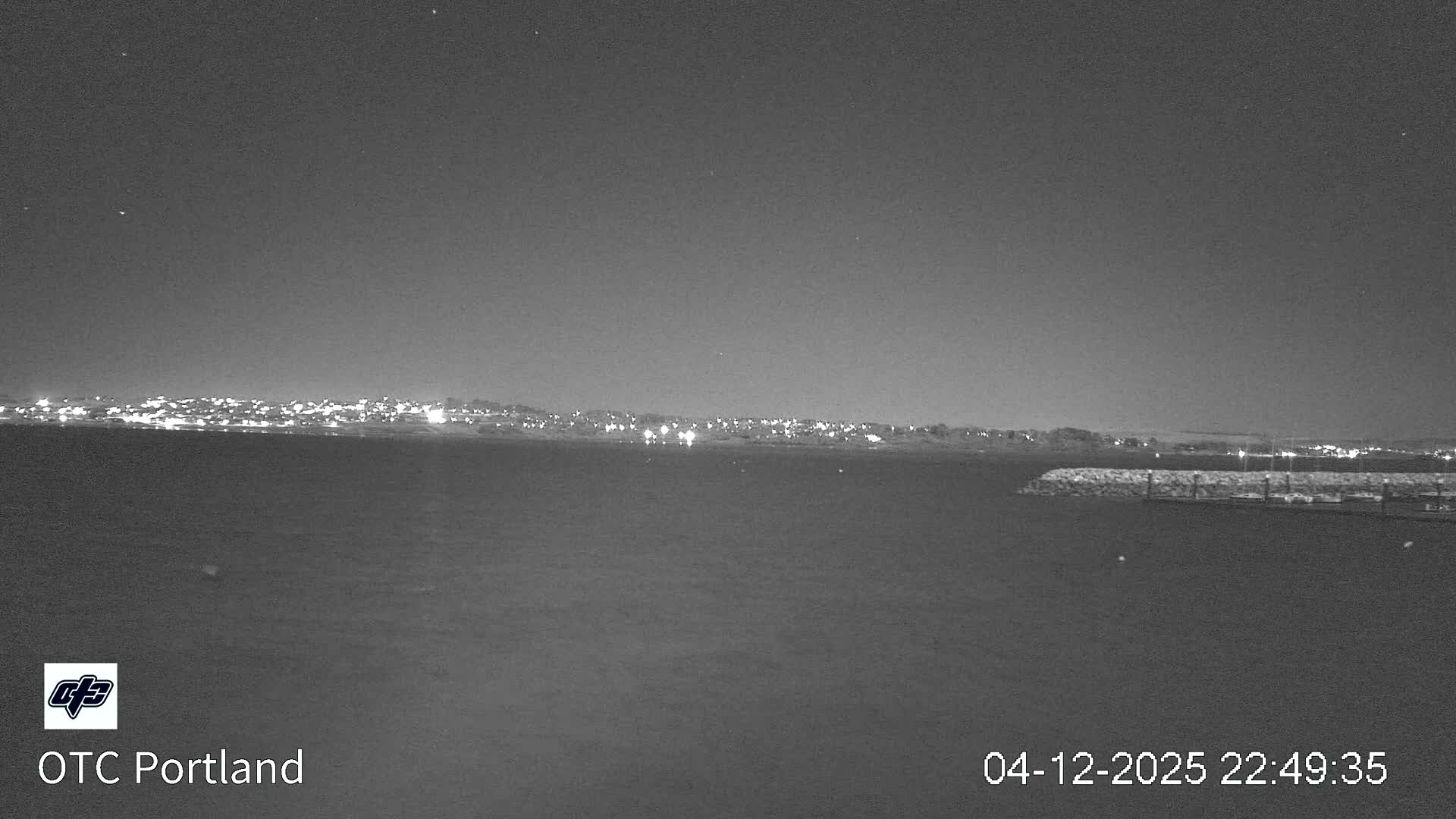 Portland Island Harbour & Weymouth City Live Cam - Portland, Dorset, Sout West, England, United Kingdom