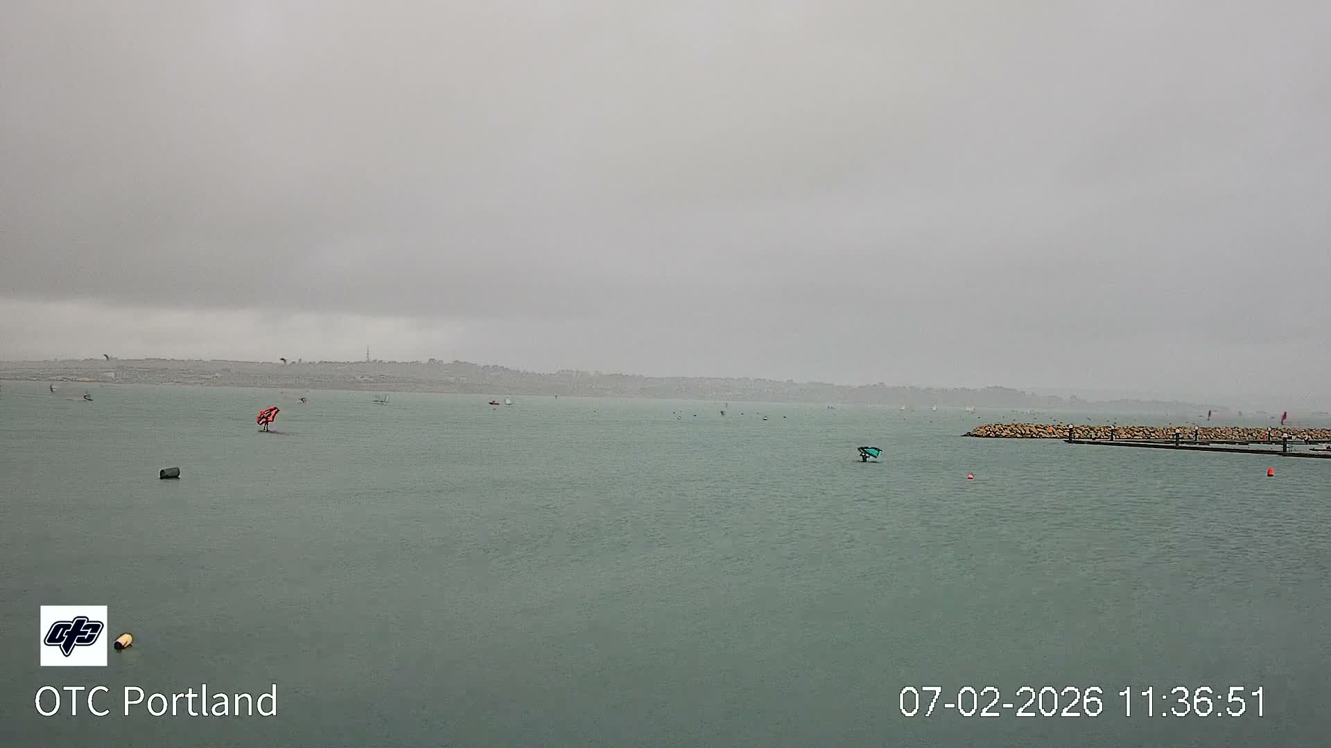 Portland Island Harbour & Weymouth City Live Cam - Portland, Dorset, Sout West, England, United Kingdom