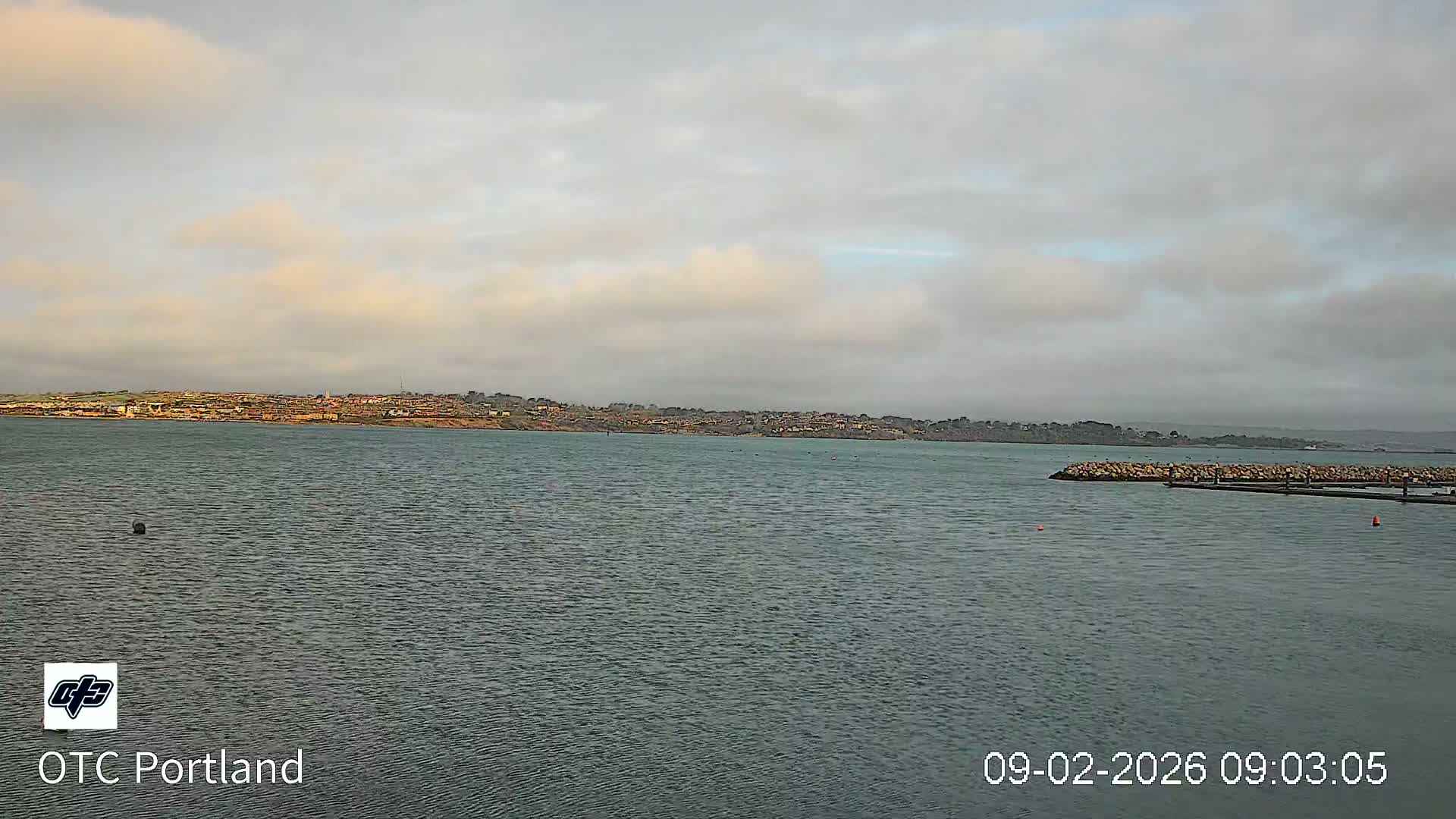 Portland Island Harbour & Weymouth City Live Cam - Portland, Dorset, Sout West, England, United Kingdom