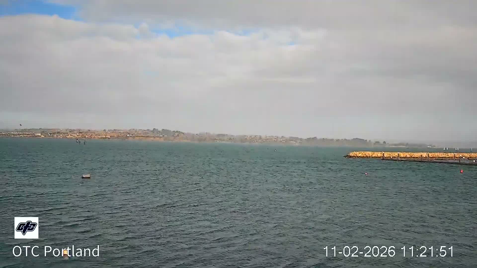 Portland Island Harbour & Weymouth City Live Cam - Portland, Dorset, Sout West, England, United Kingdom