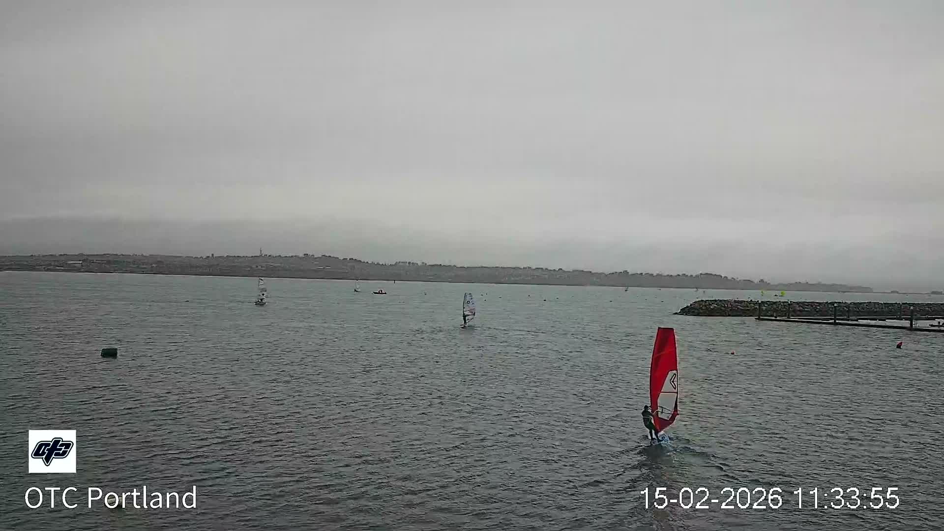 Portland Island Harbour & Weymouth City Live Cam - Portland, Dorset, Sout West, England, United Kingdom