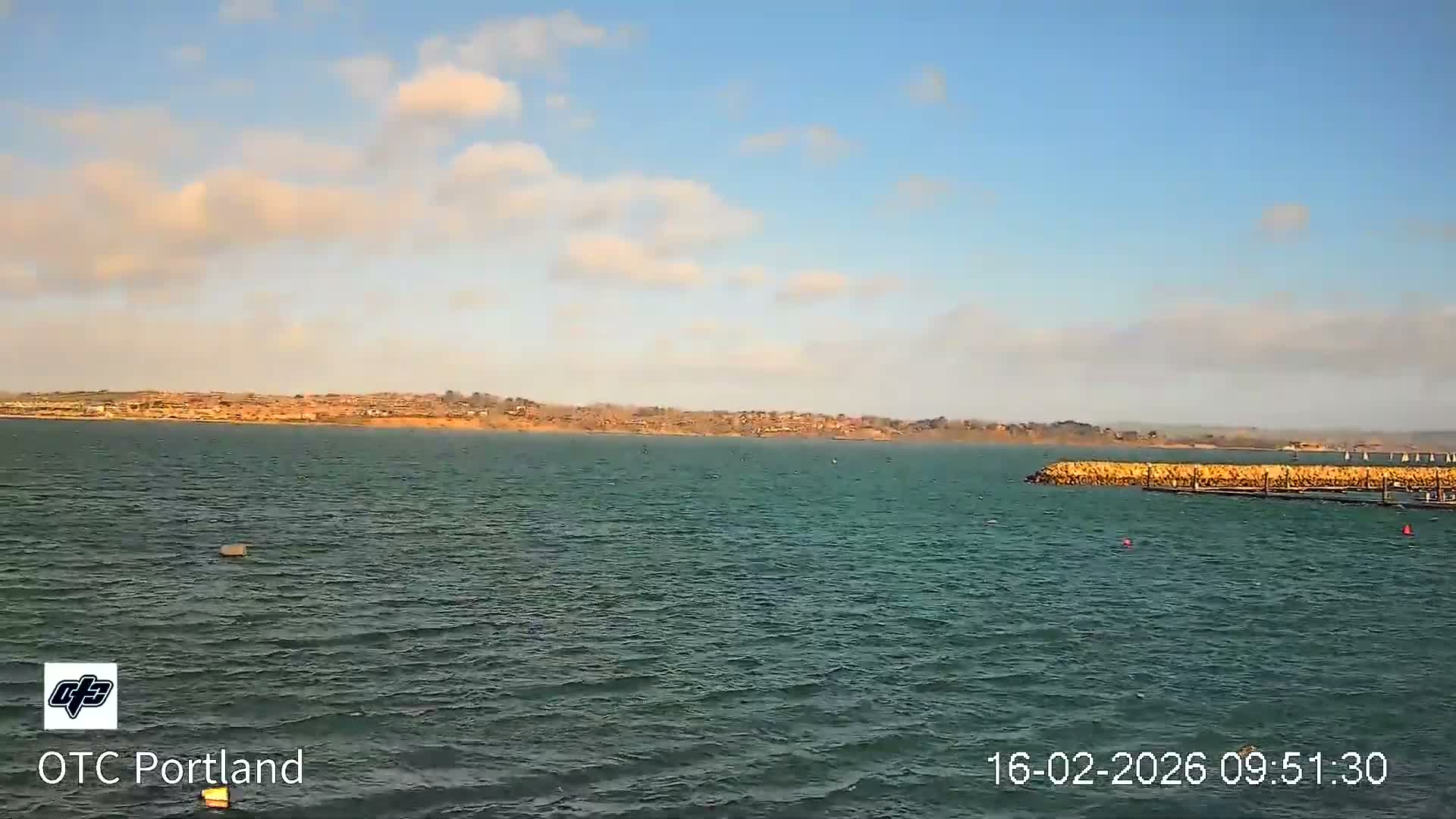 Portland Island Harbour & Weymouth City Live Cam - Portland, Dorset, Sout West, England, United Kingdom