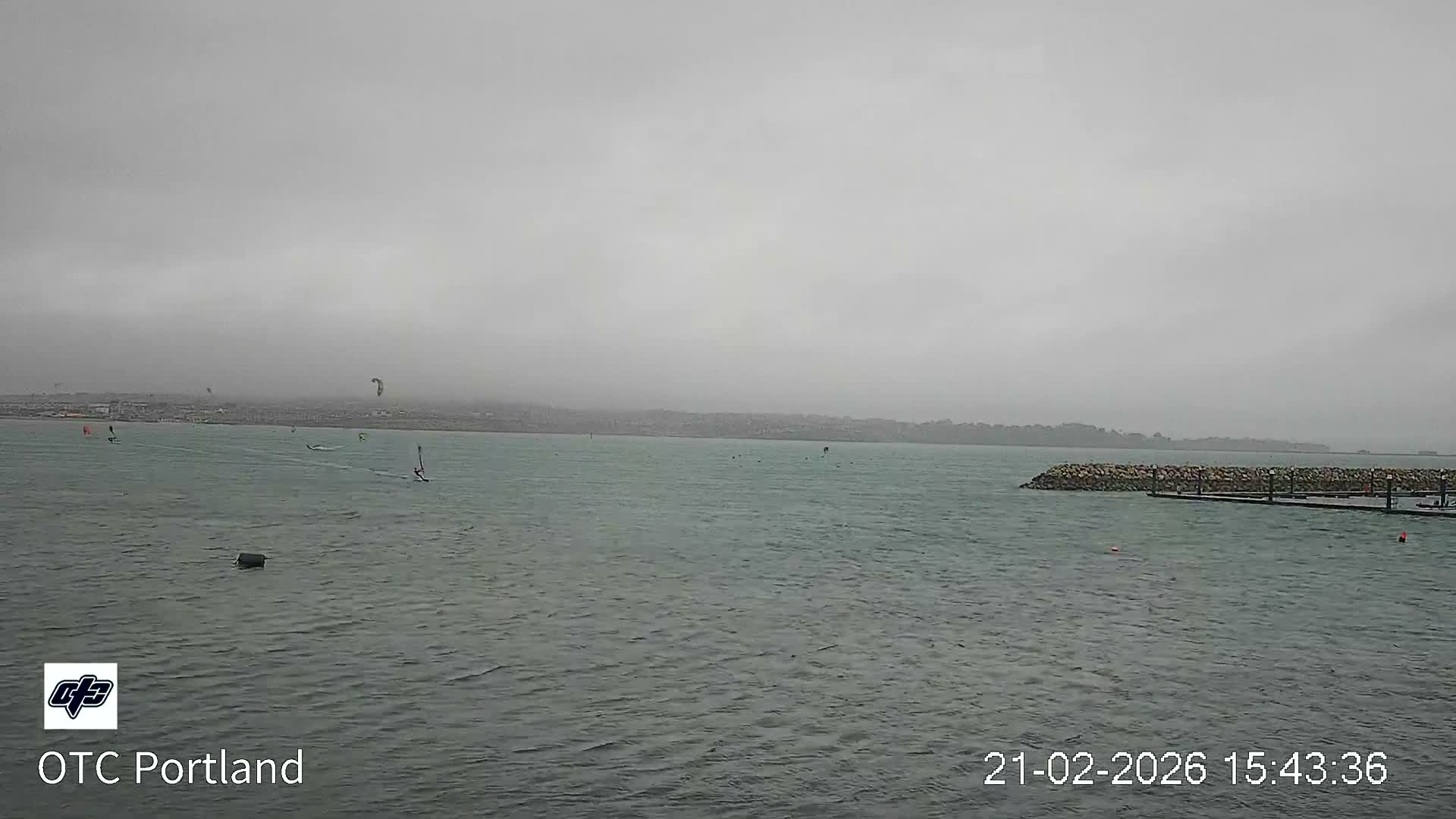 Portland Island Harbour & Weymouth City Live Cam - Portland, Dorset, Sout West, England, United Kingdom