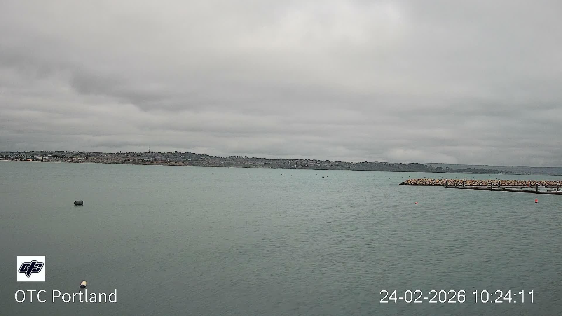 Portland Island Harbour & Weymouth City Live Cam - Portland, Dorset, Sout West, England, United Kingdom
