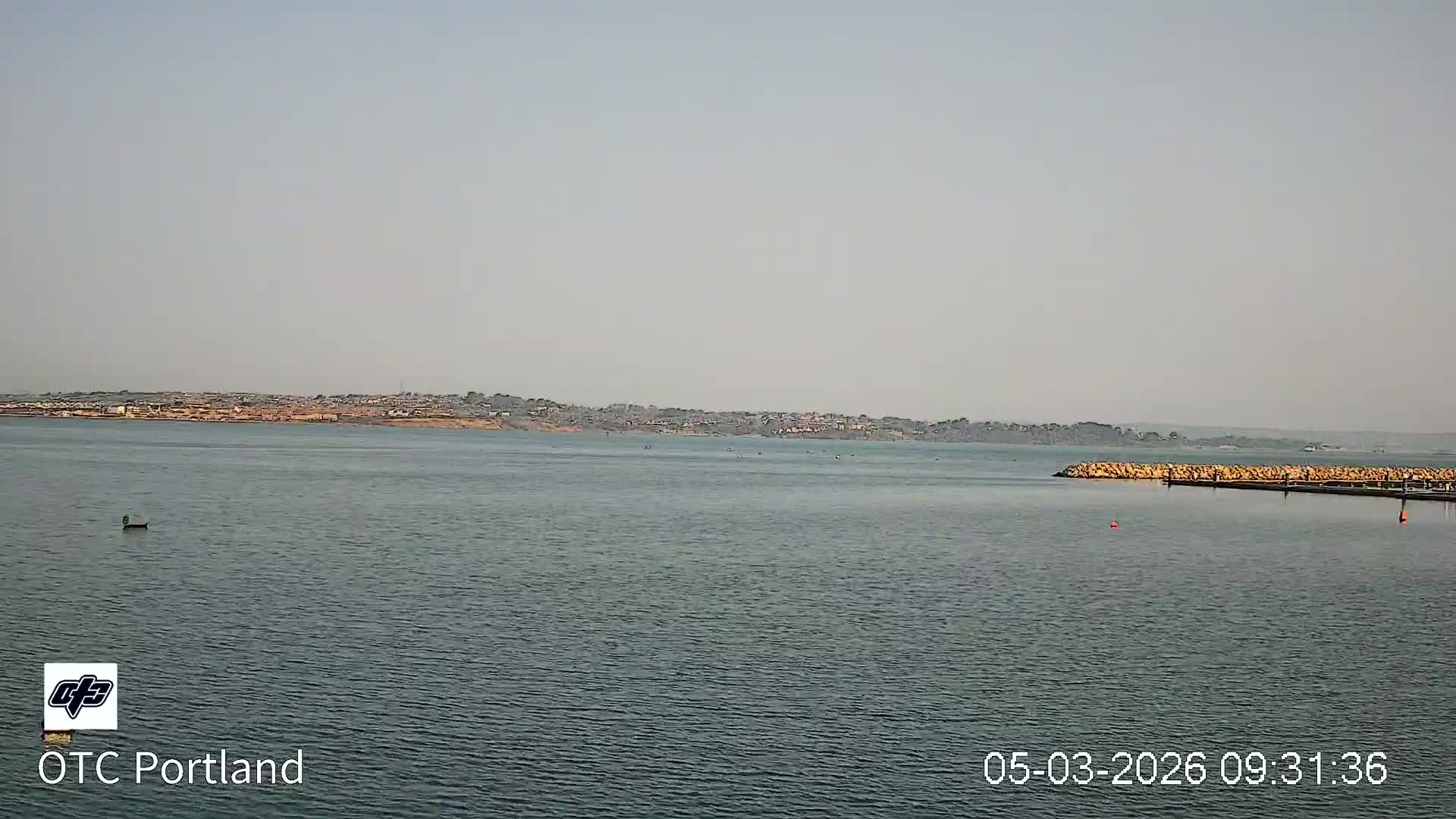Portland Island Harbour & Weymouth City Live Cam - Portland, Dorset, Sout West, England, United Kingdom