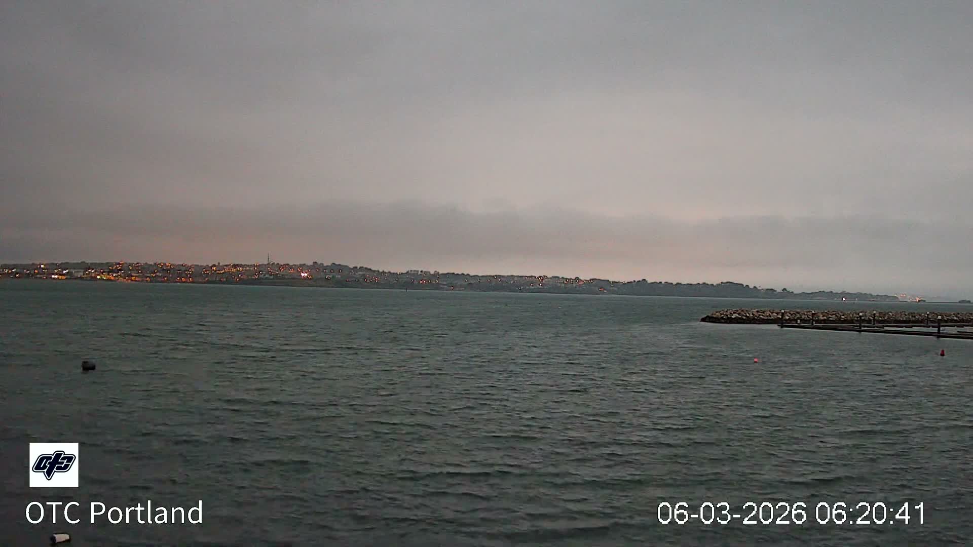 Portland Island Harbour & Weymouth City Live Cam - Portland, Dorset, Sout West, England, United Kingdom