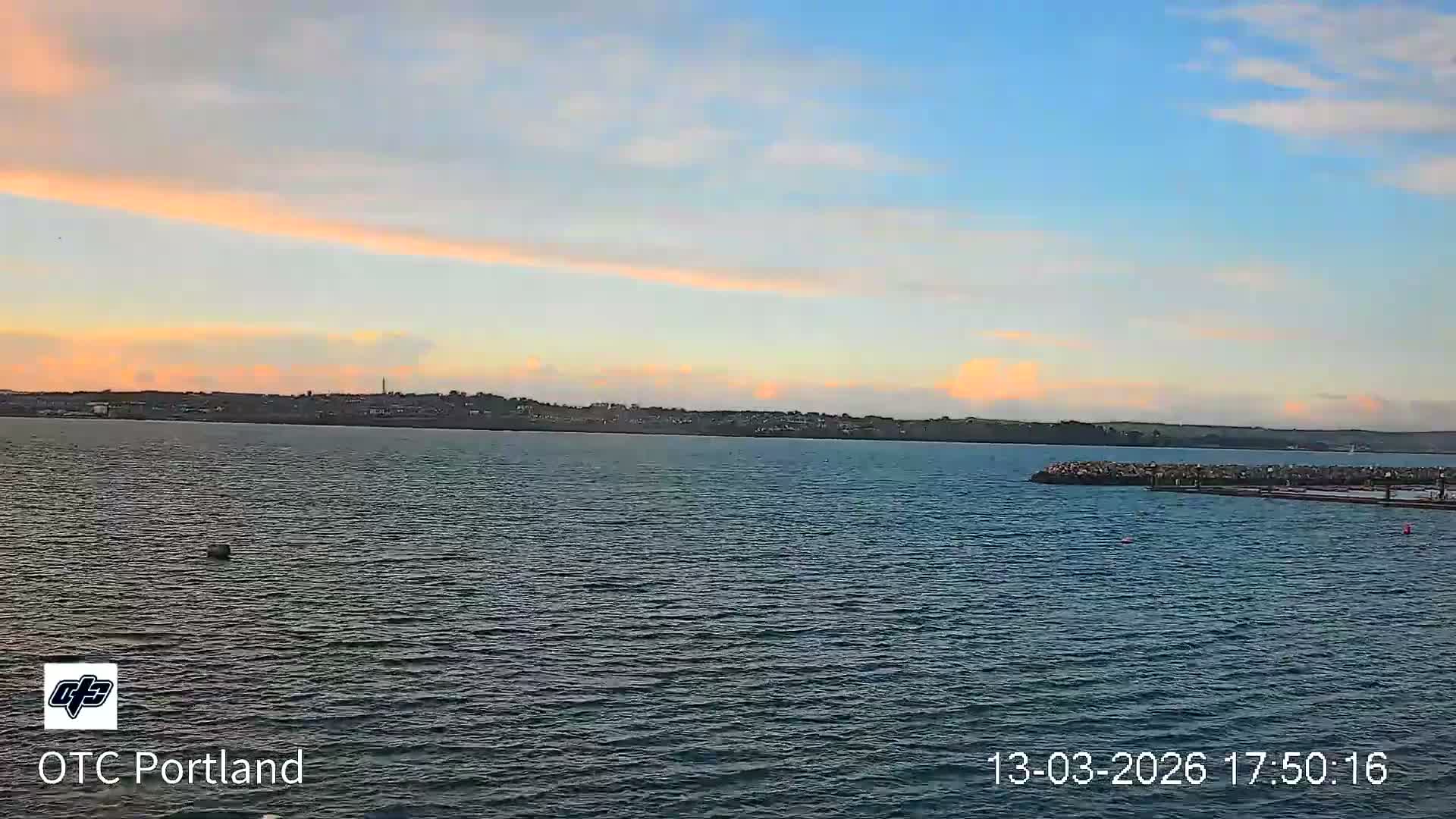 Portland Island Harbour & Weymouth City Live Cam - Portland, Dorset, Sout West, England, United Kingdom